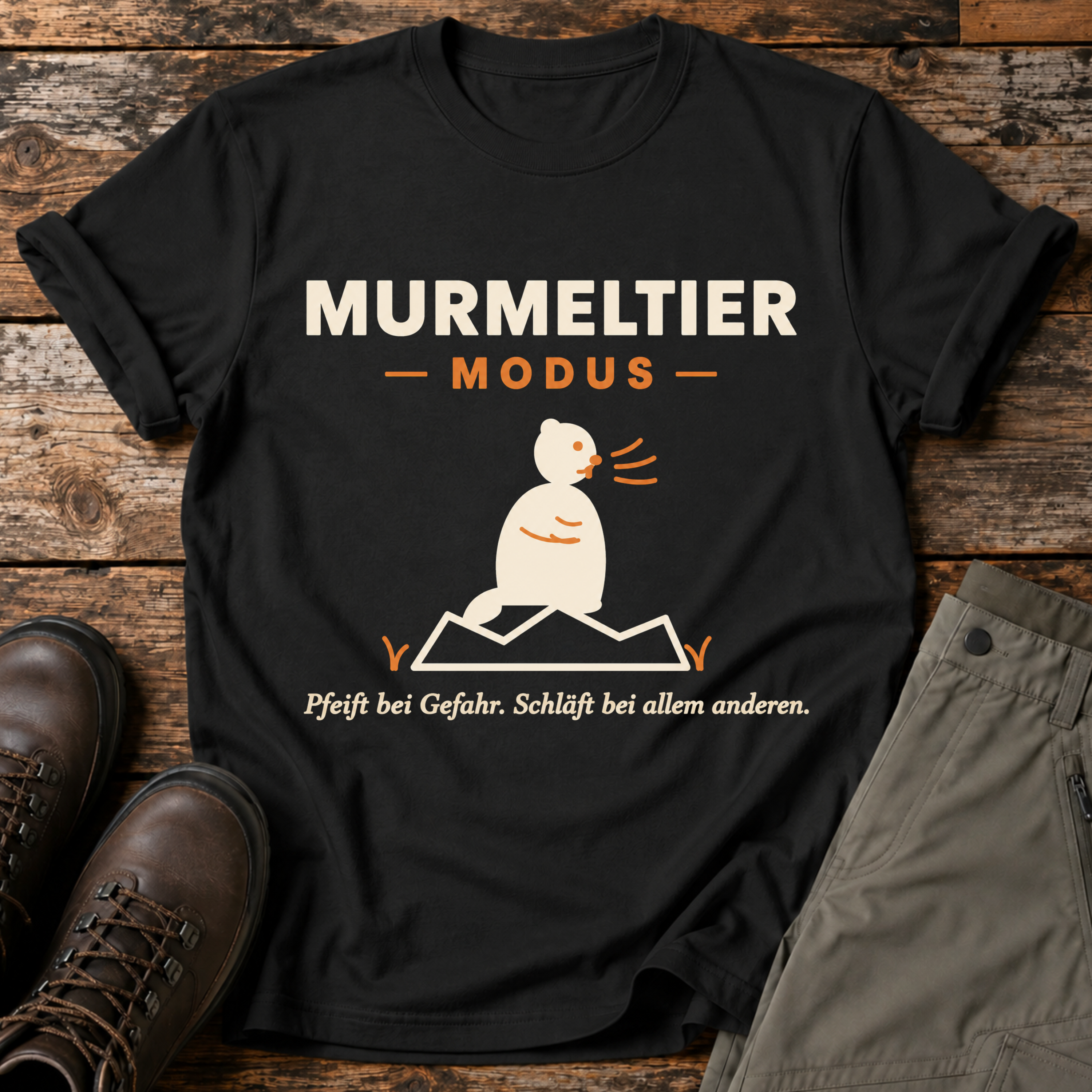Murmeltier Modus T-shirt