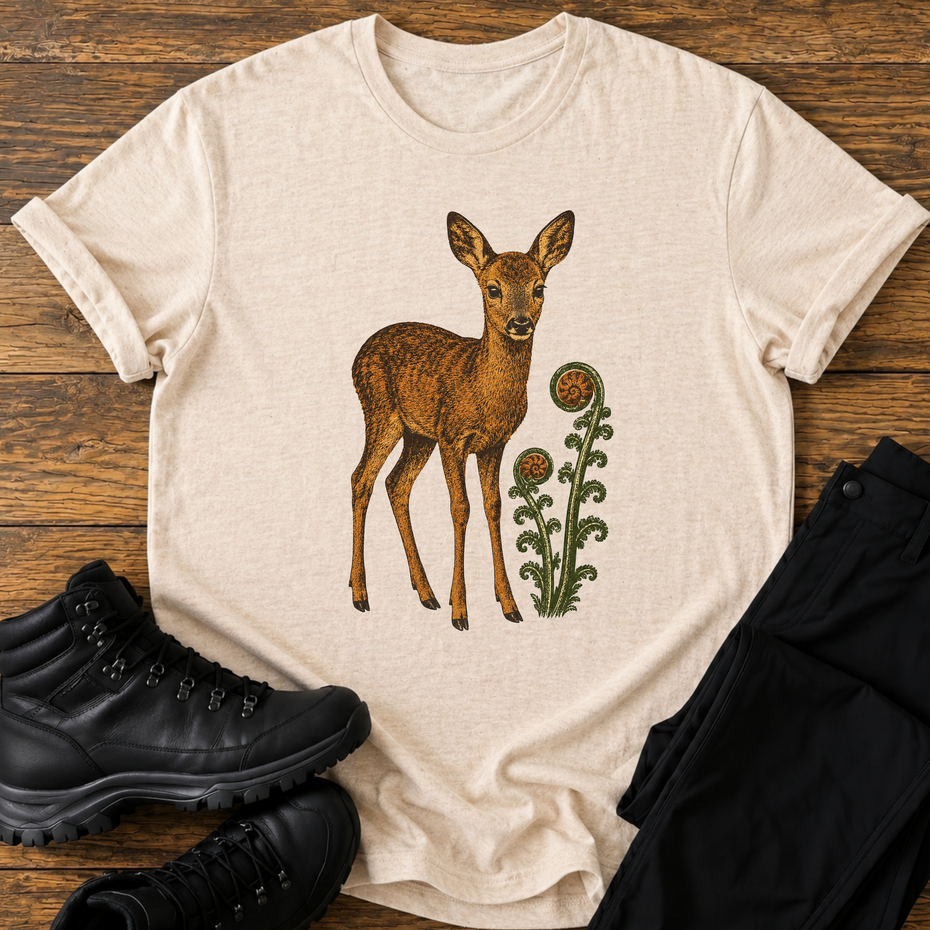 Frühlingserwachen im Unterholz T-Shirt