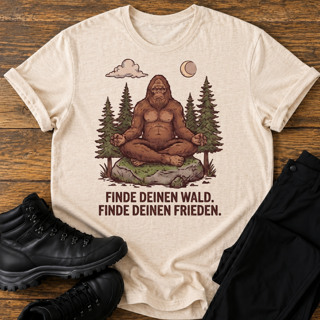 Finde deinen Wald, finde deinen Frieden T-Shirt