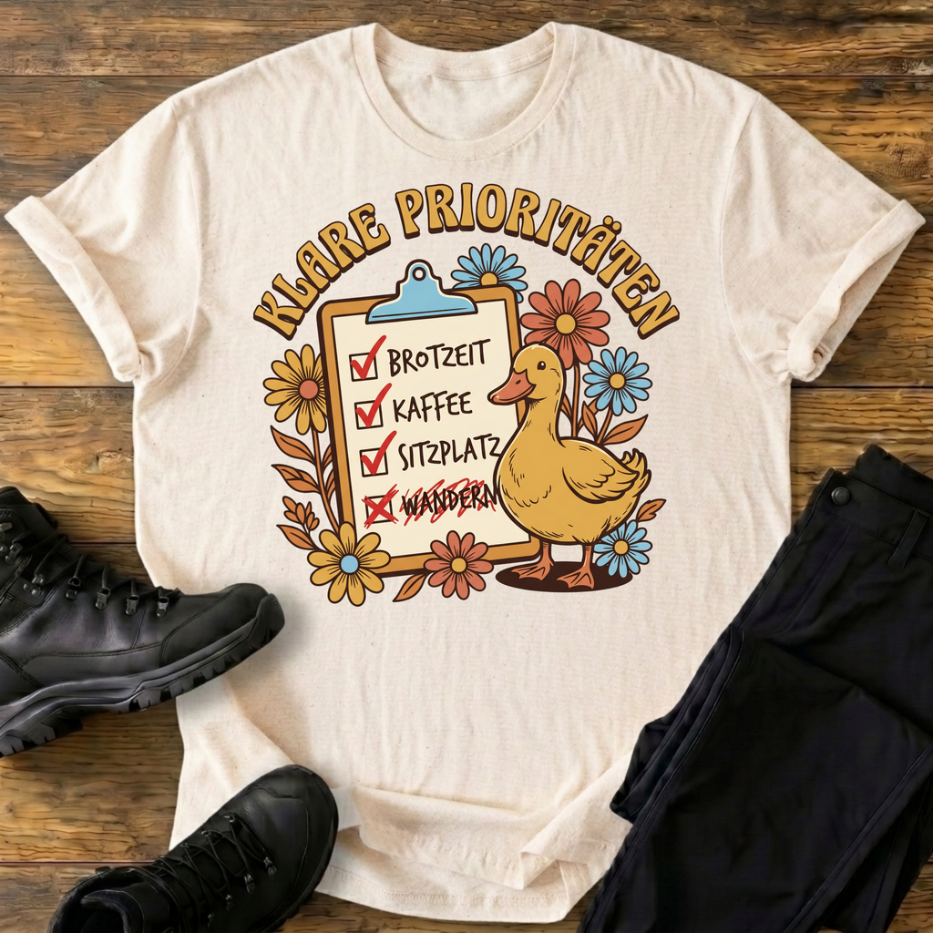 Klare Prioritäten T-Shirt