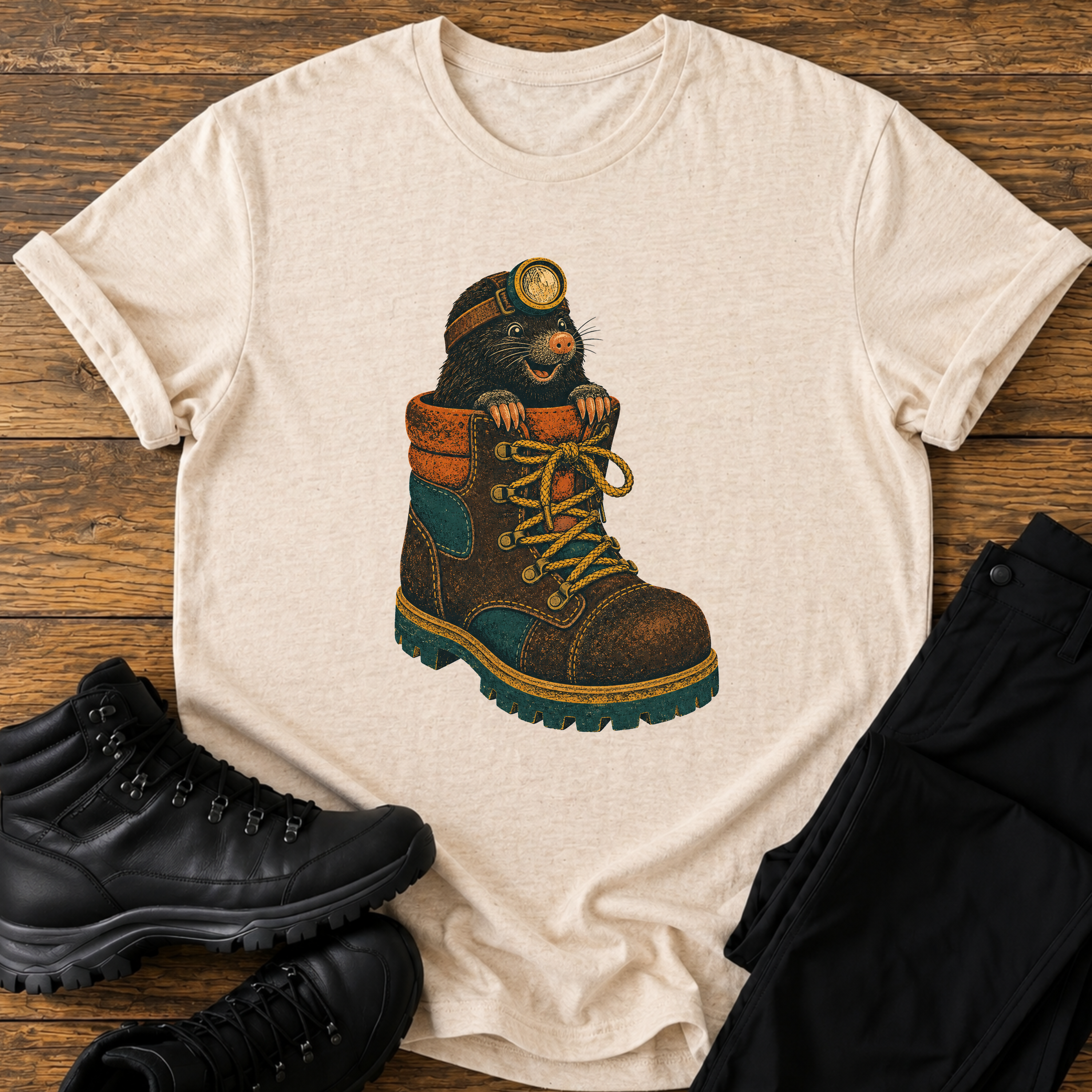 Der kleine Höhlenforscher T-Shirt