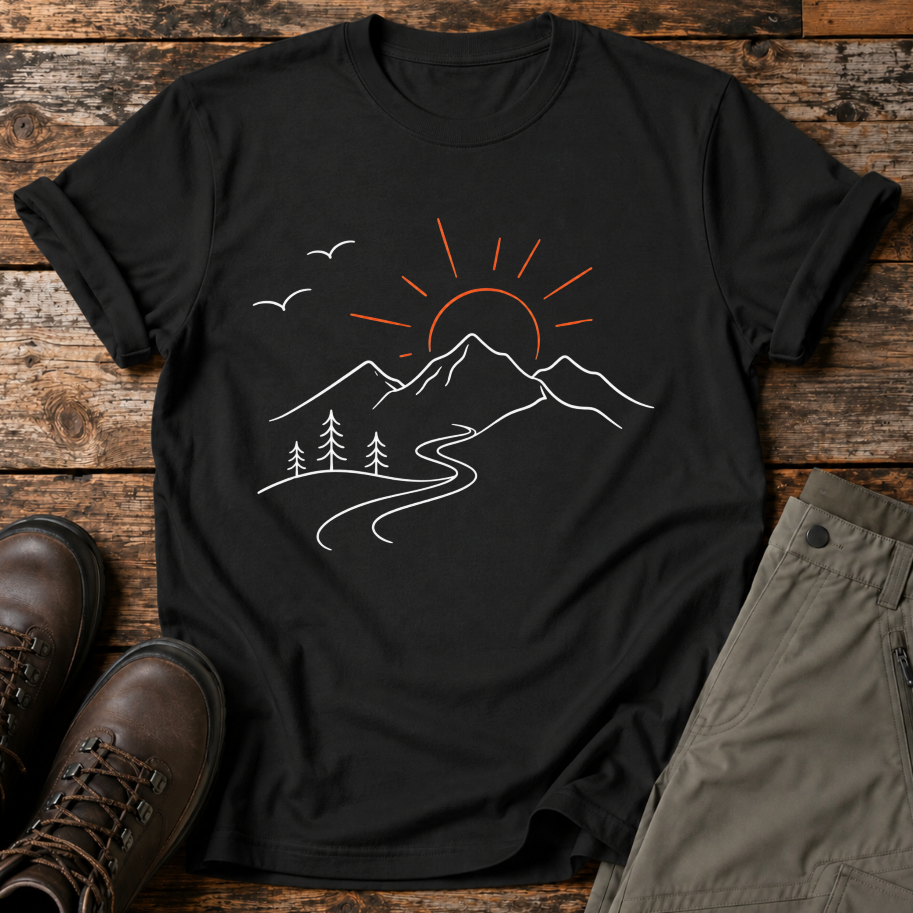 Berglandschaft T-shirt