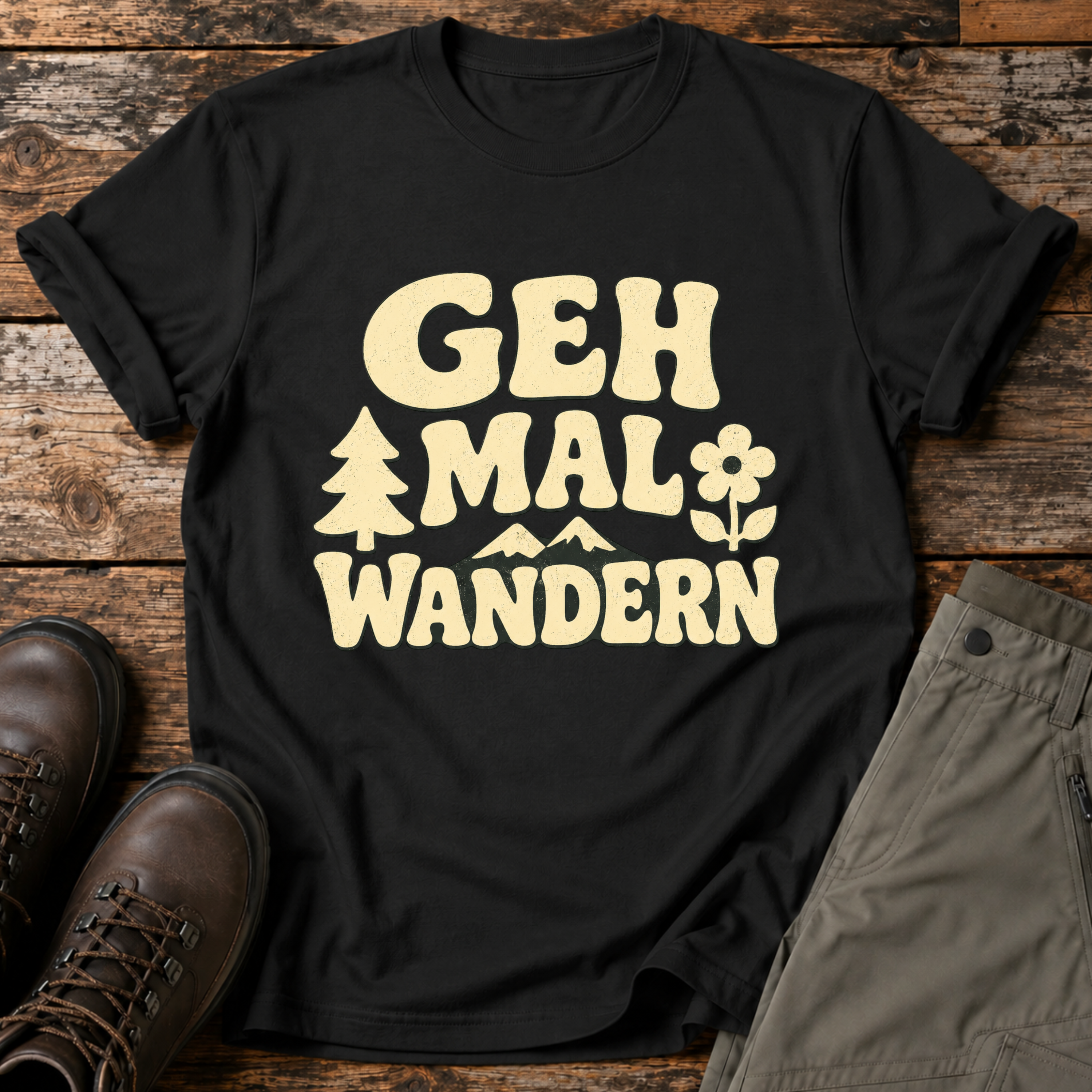 Geh mal wandern T-shirt