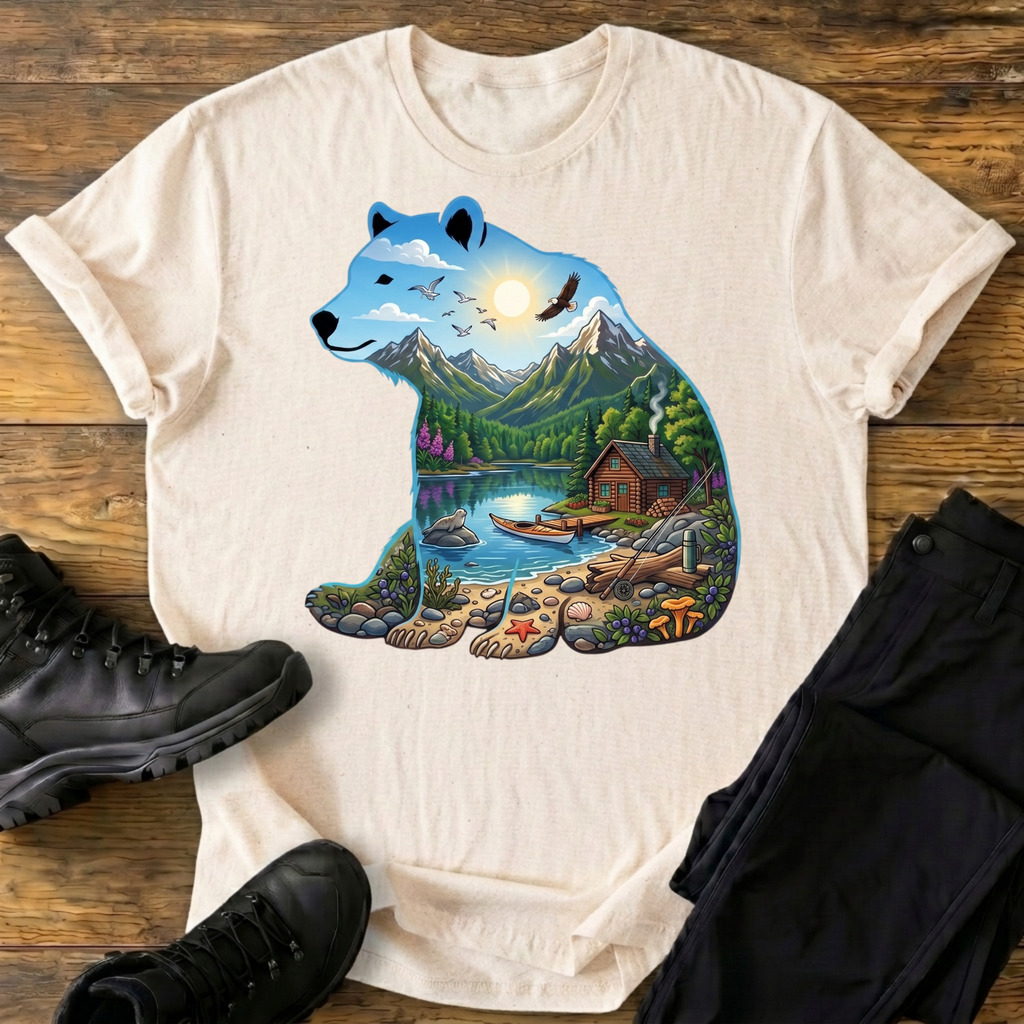Sommer-Idylle am Fjord T-Shirt