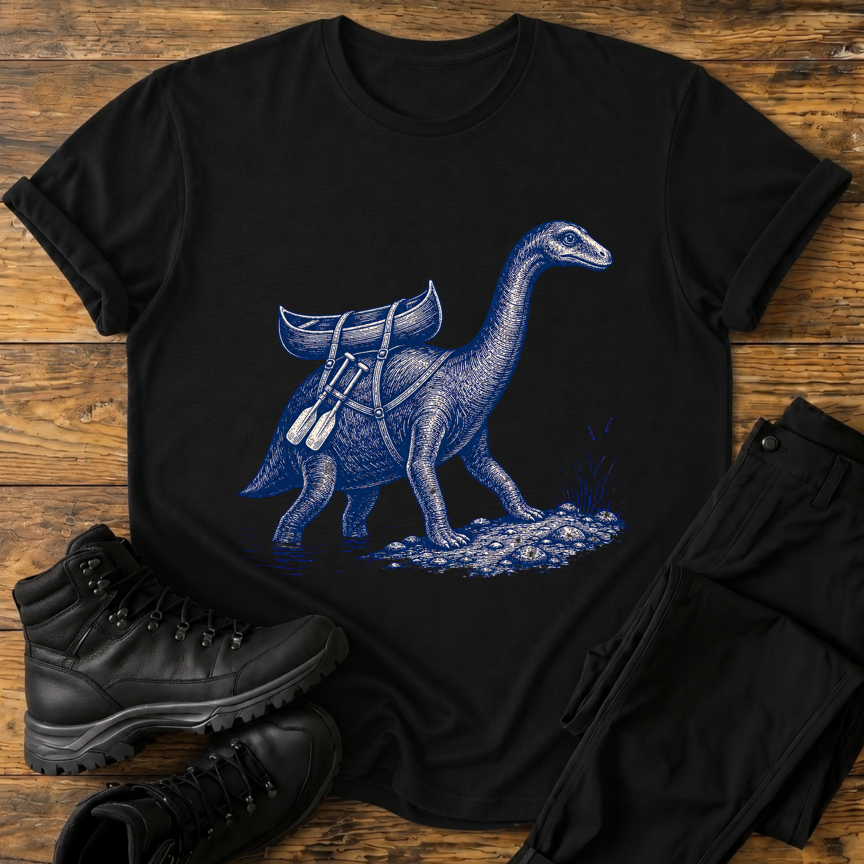 Das paddelnde Ungeheuer T-Shirt