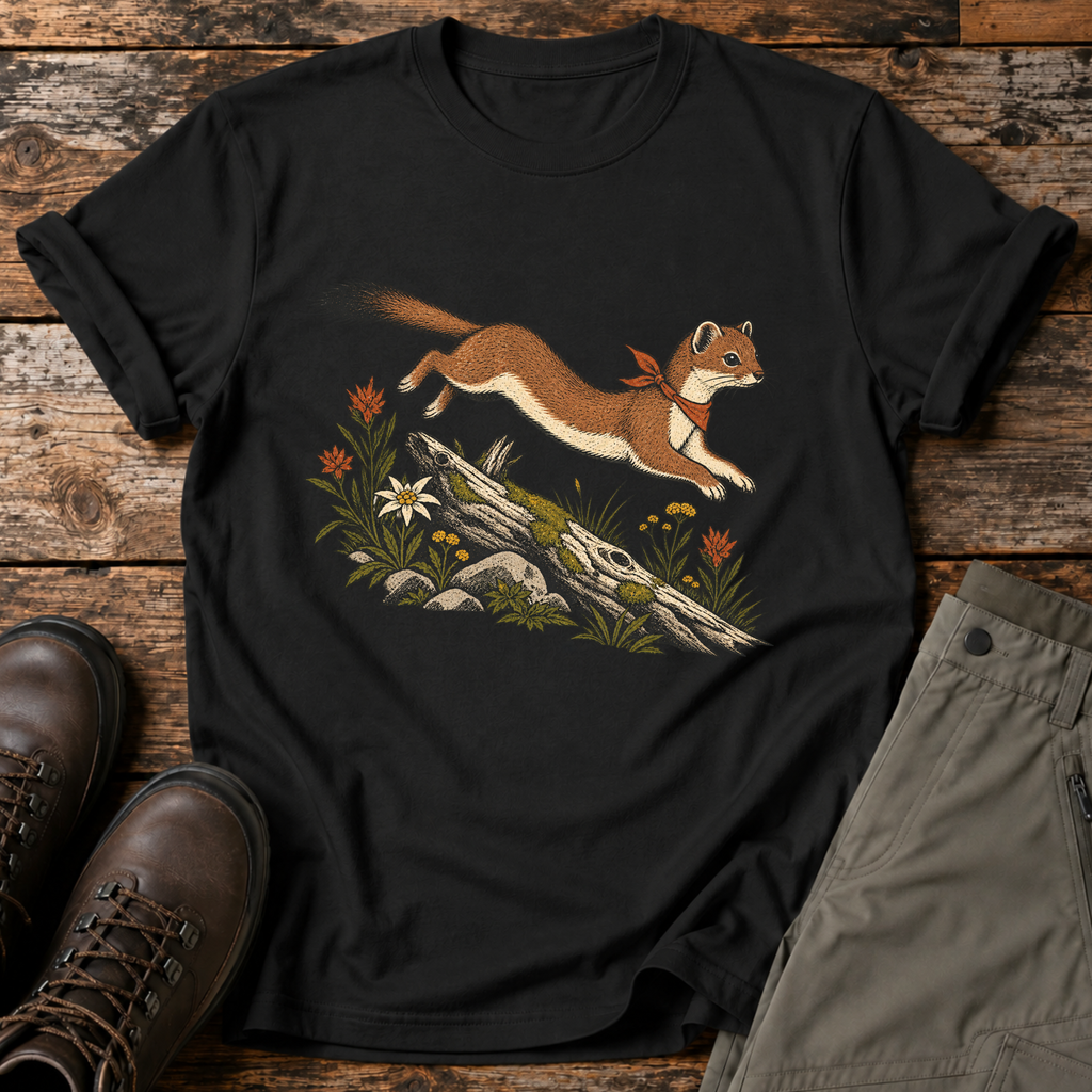 Waldläufer-Marder T-shirt