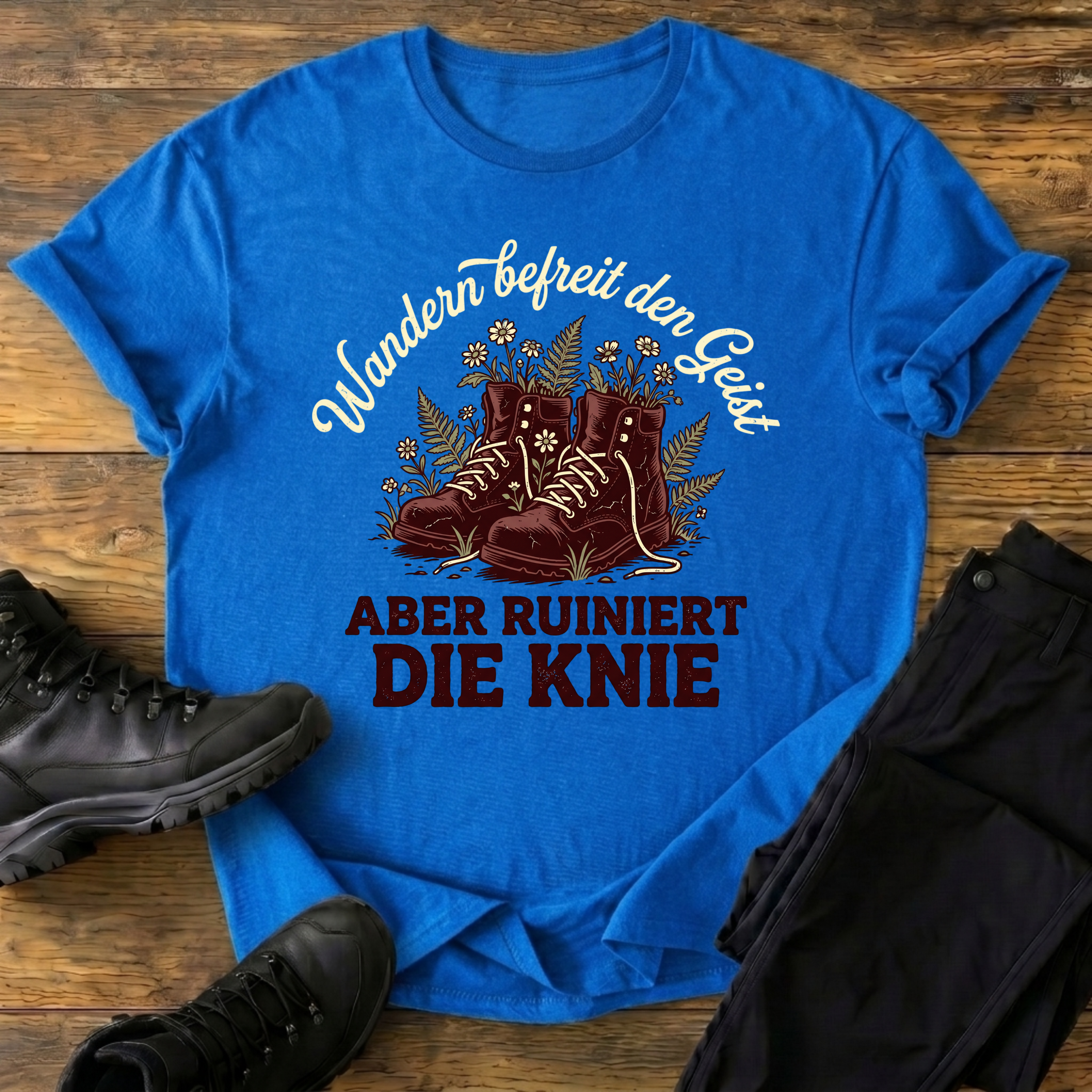 Wandern befreit T-Shirt