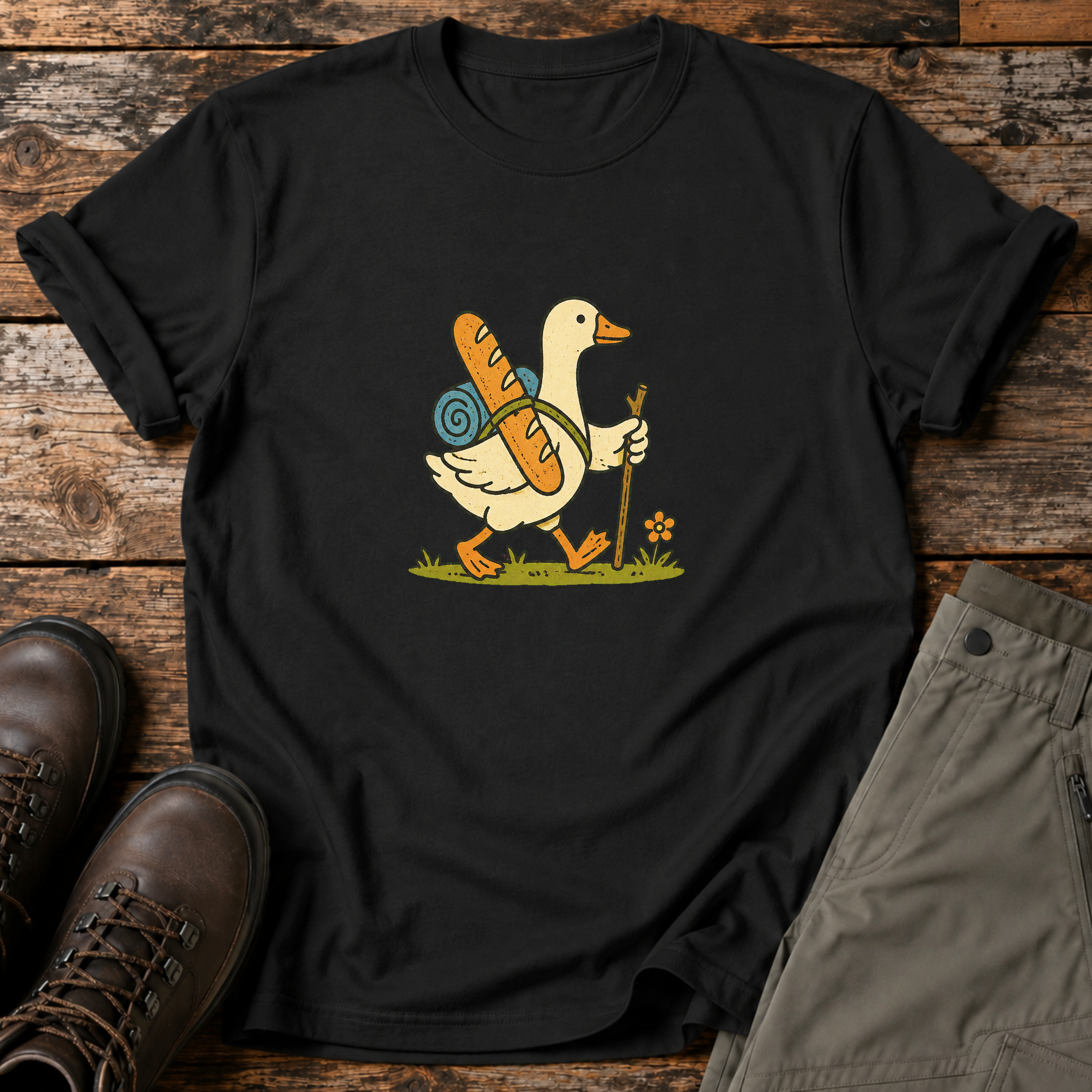 Baguette Gans T-shirt