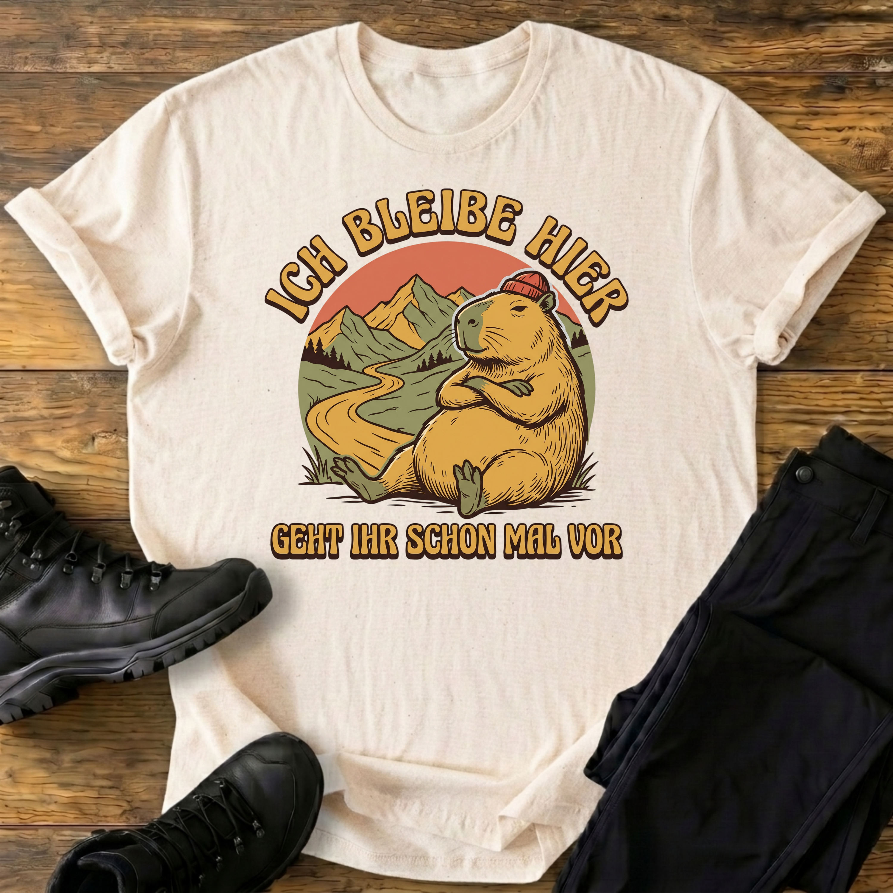 Ich bleibe hier T-Shirt