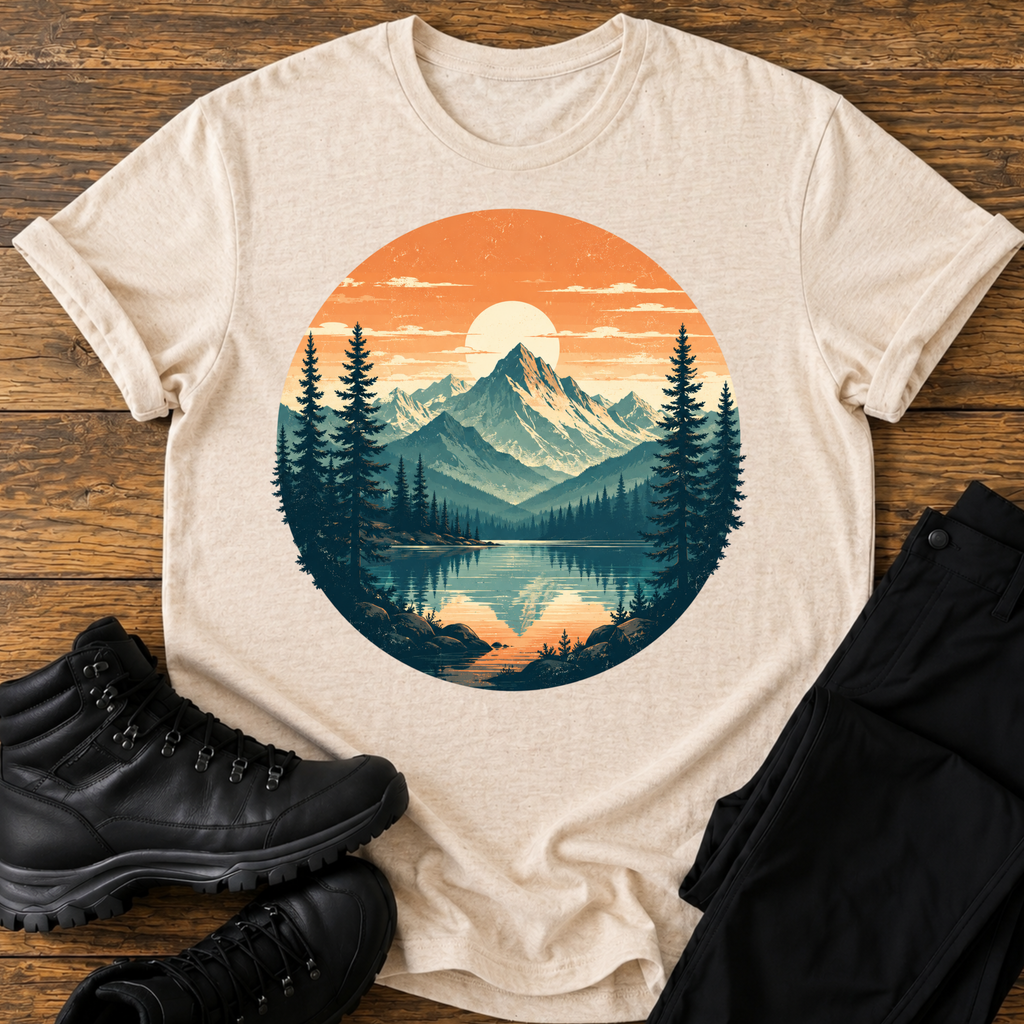 Gipfelspiegelung T-Shirt