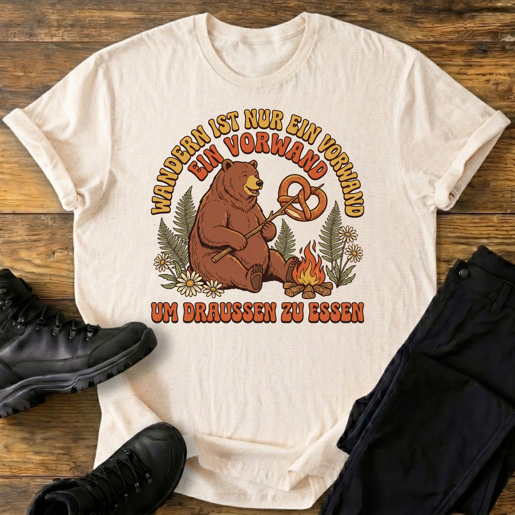 Wandern ist nur ein Vorwand T-Shirt