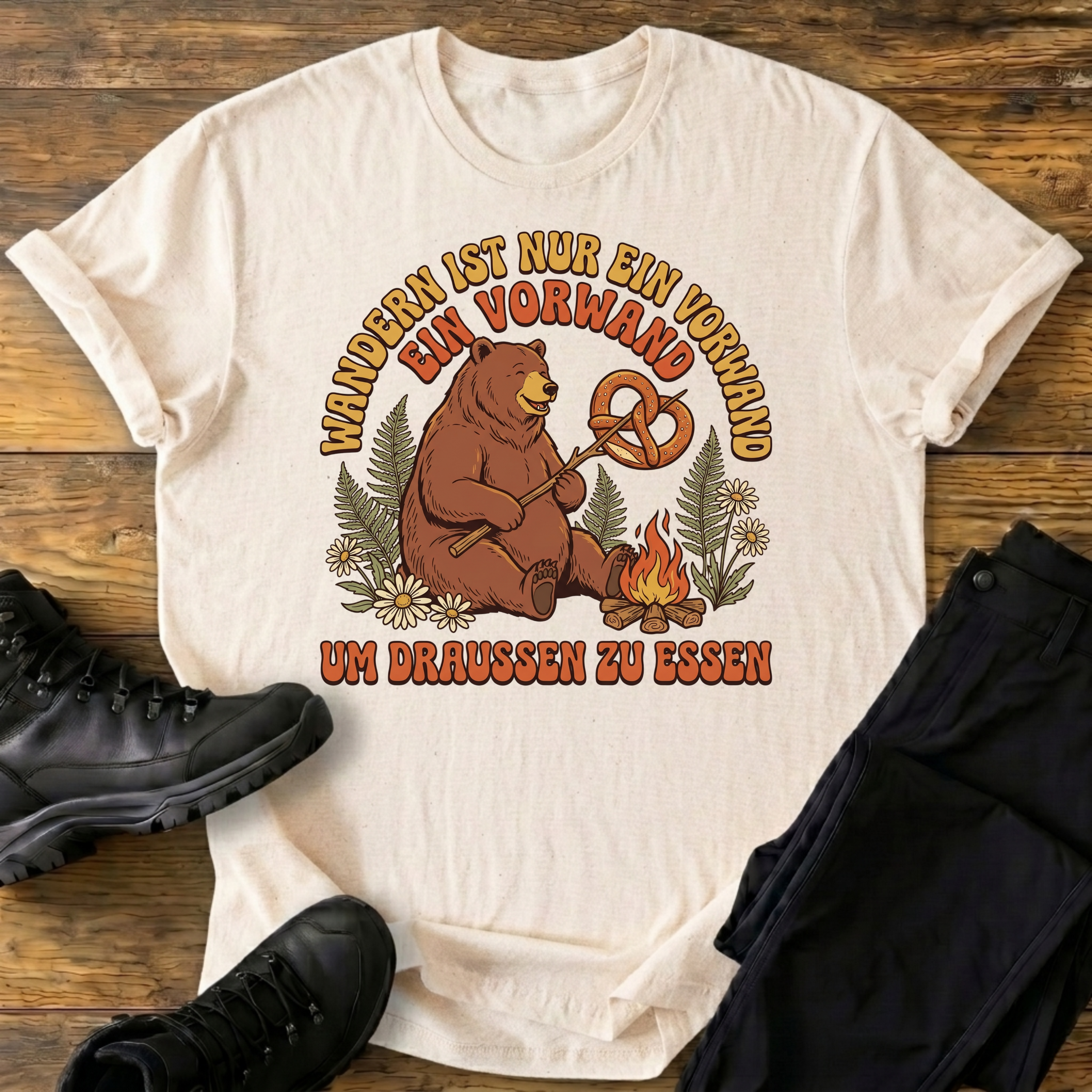 Wandern ist nur ein Vorwand T-Shirt