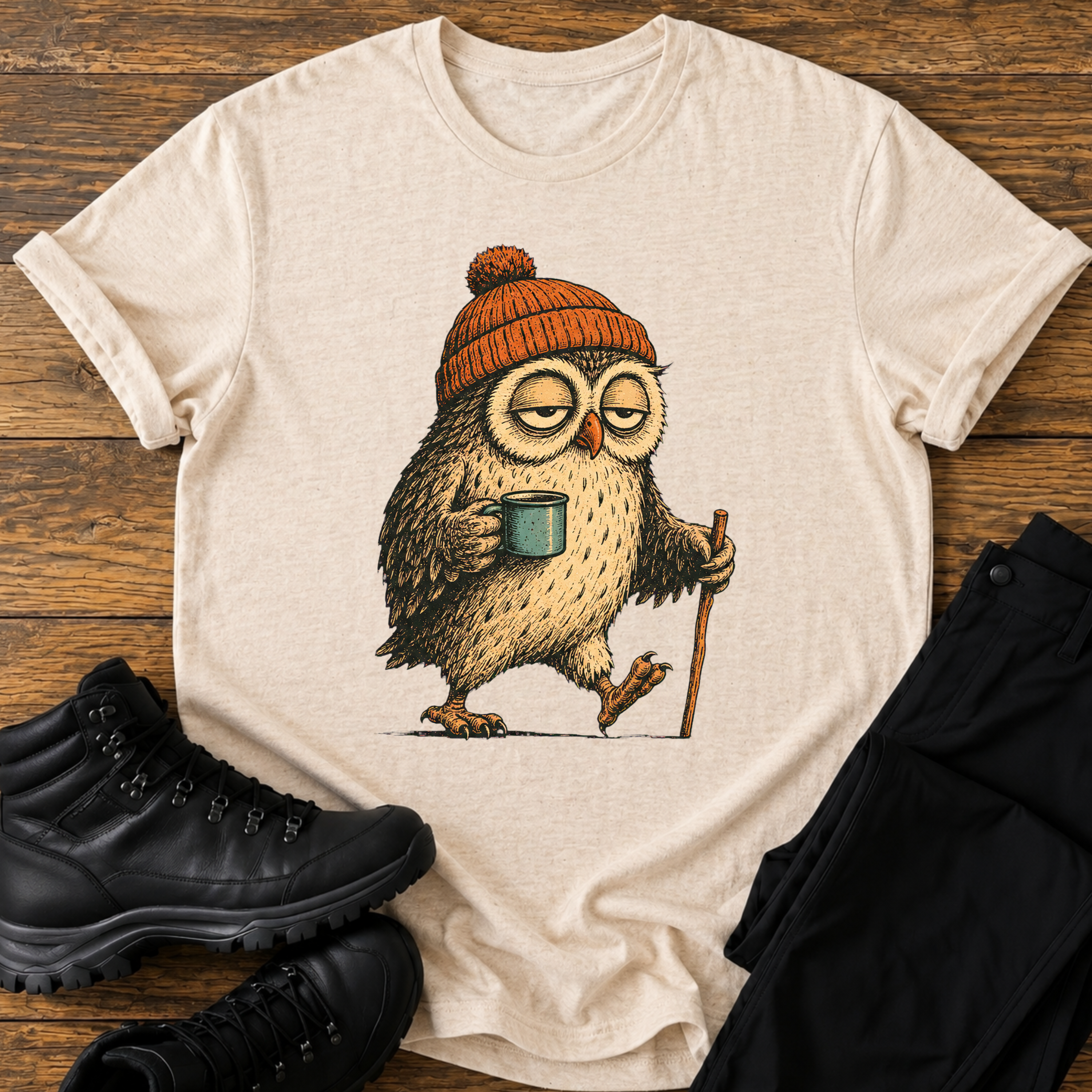 Der müde Wanderer T-Shirt