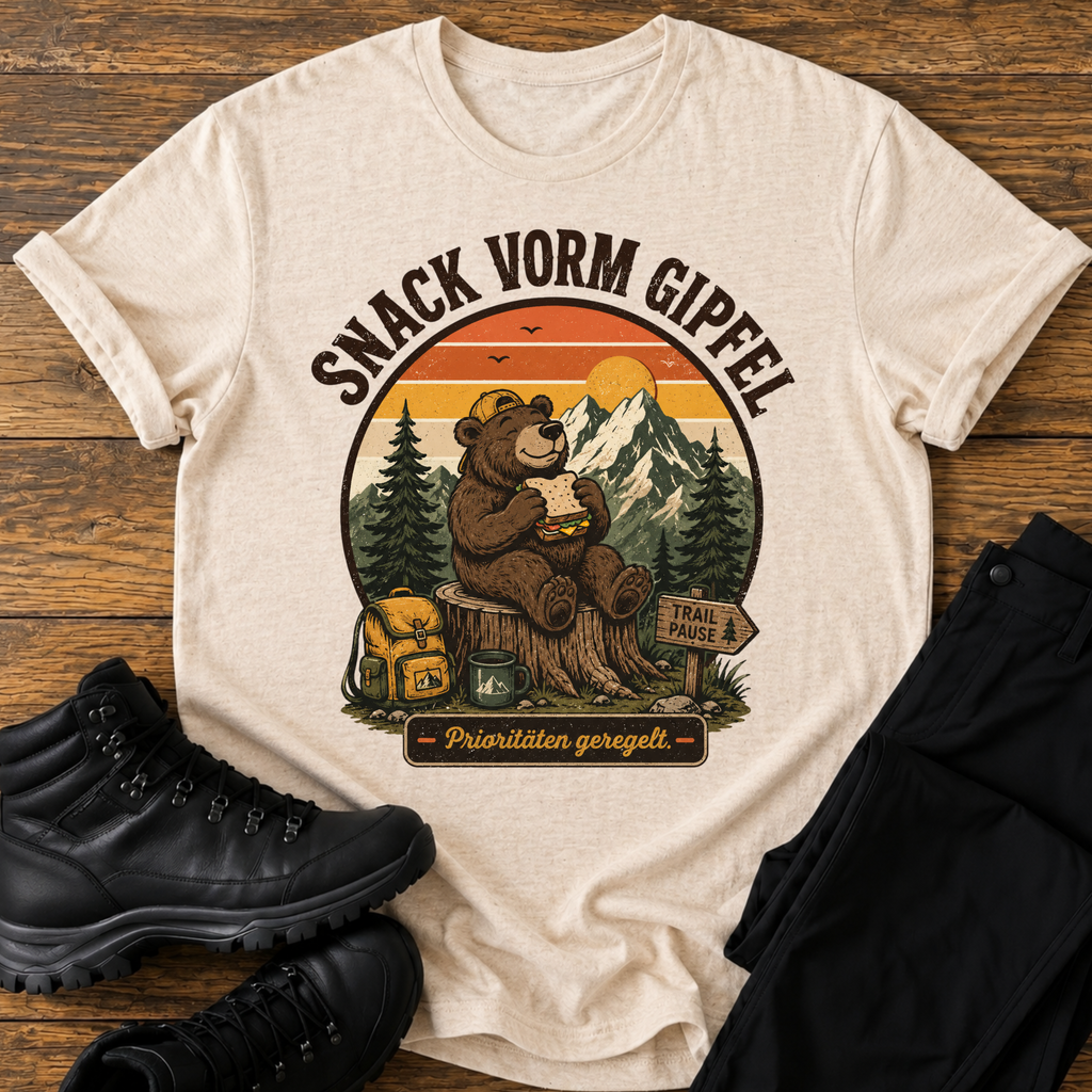 Snack vorm Gipfel T-Shirt