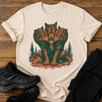 Drei Wölfe, ein Eis T-Shirt
