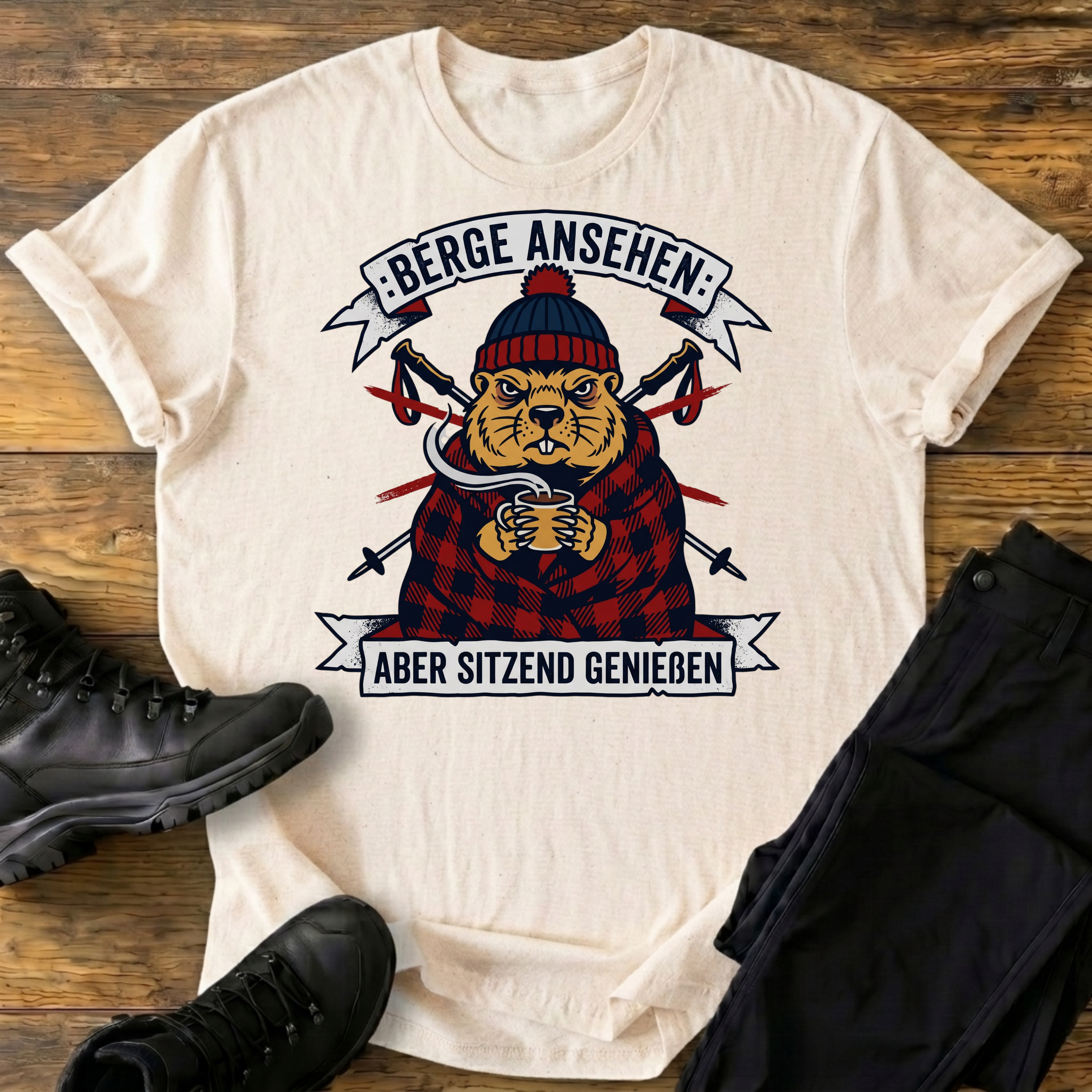 Berge ansehen T-Shirt