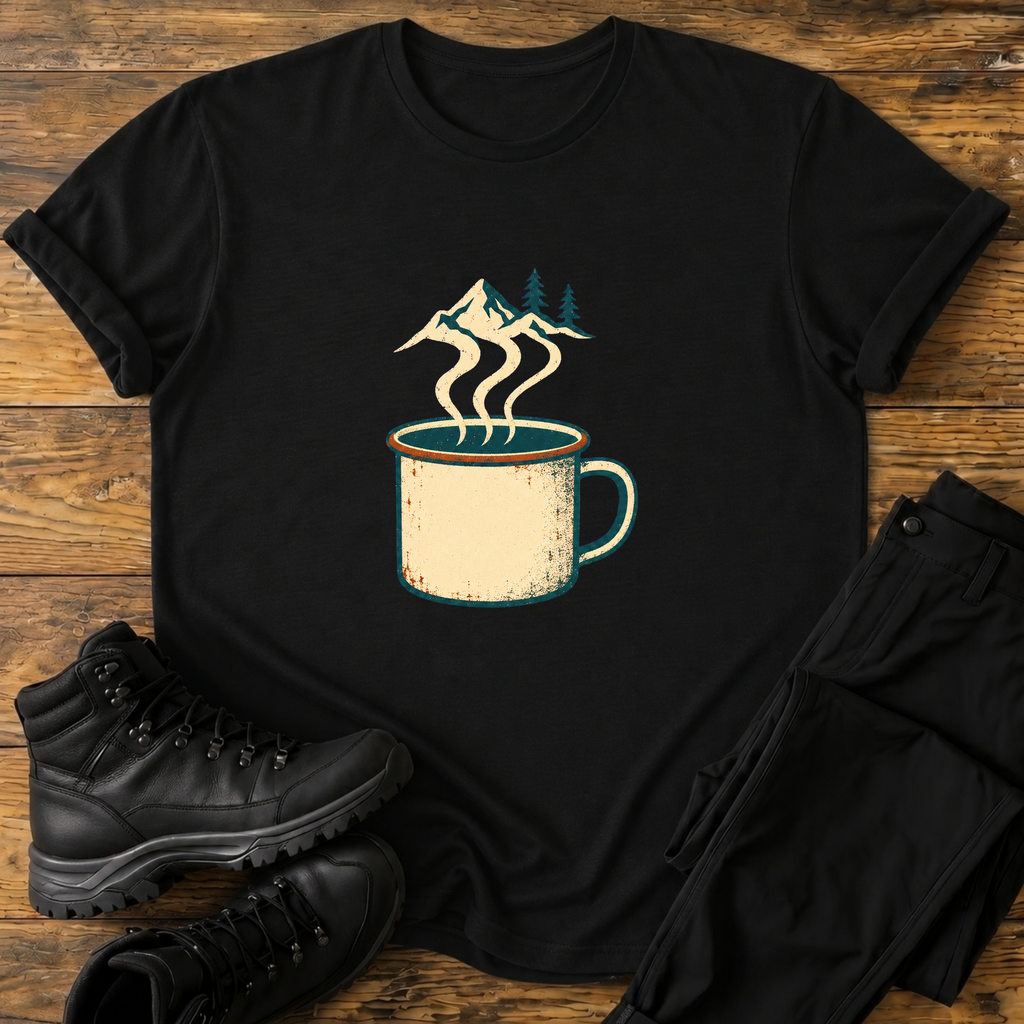 Gipfel-Kaffee T-Shirt