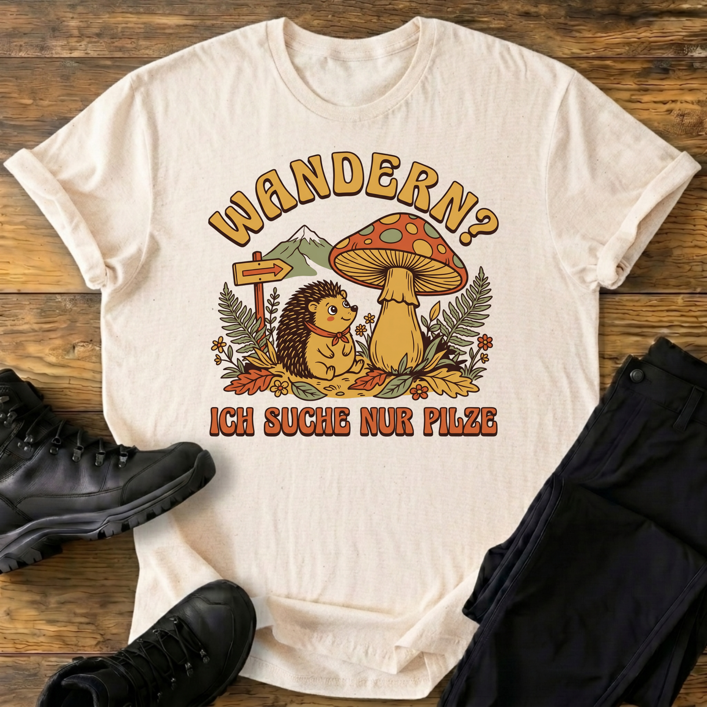 Ich suche nur Pilze T-Shirt