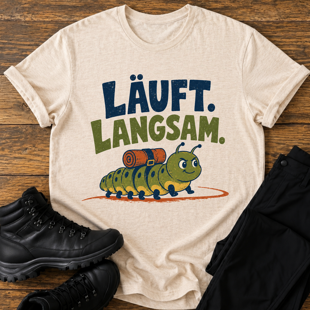 Läuft. Langsam. T-Shirt
