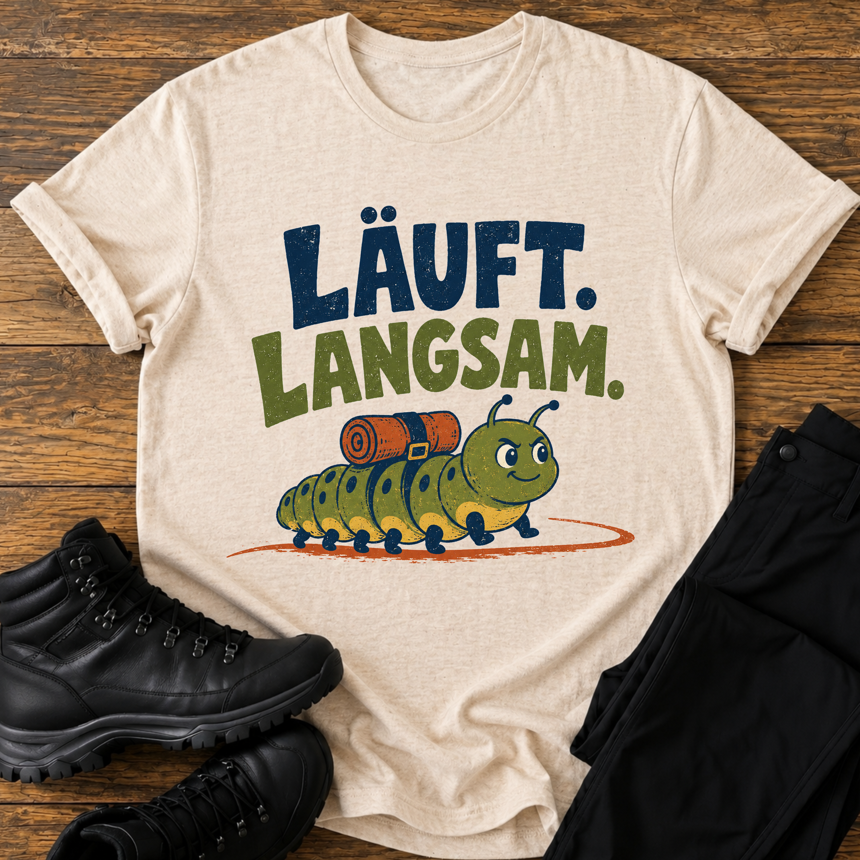 Läuft. Langsam. T-Shirt