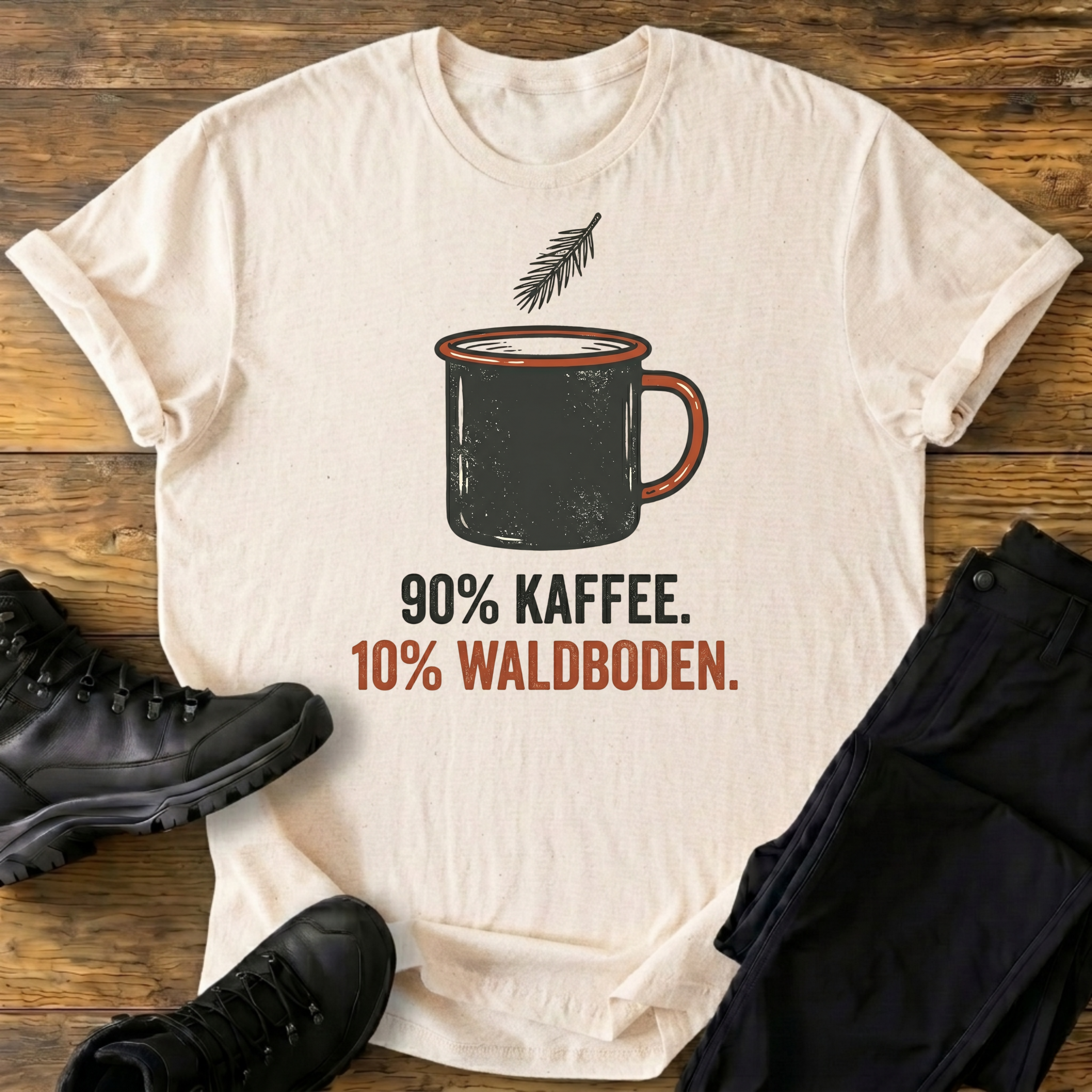 90% Kaffee T-Shirt