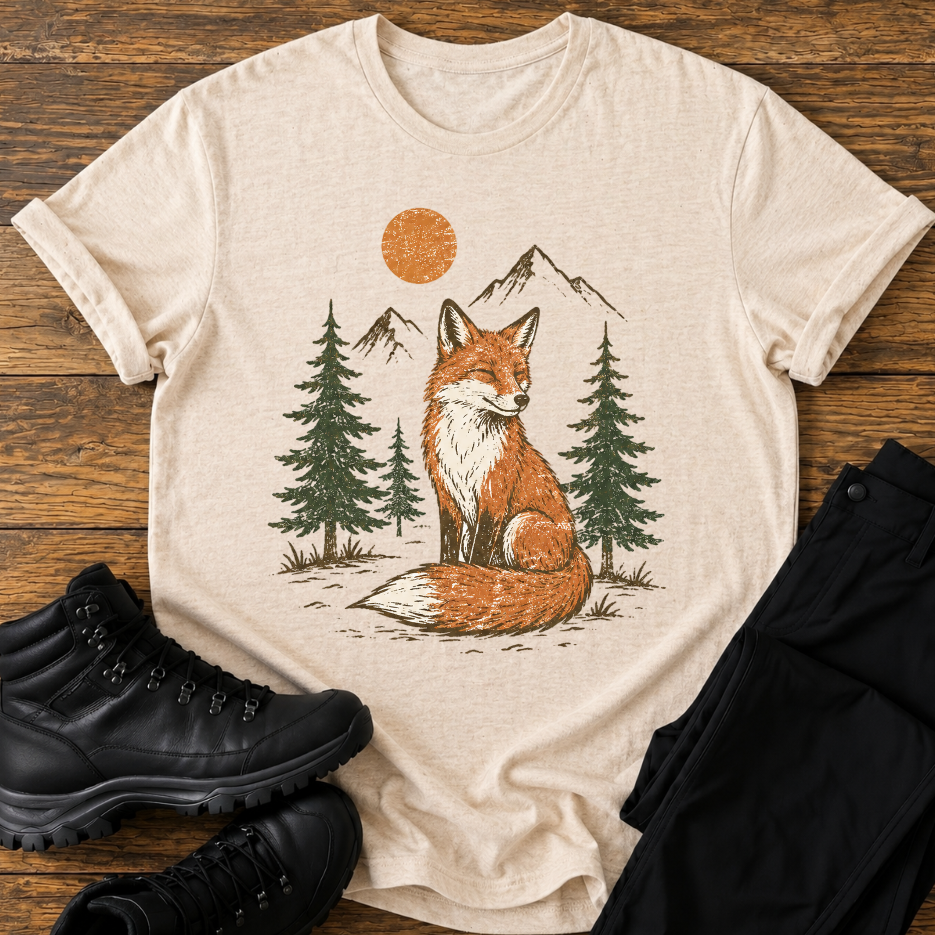 Der ruhende Fuchs T-Shirt