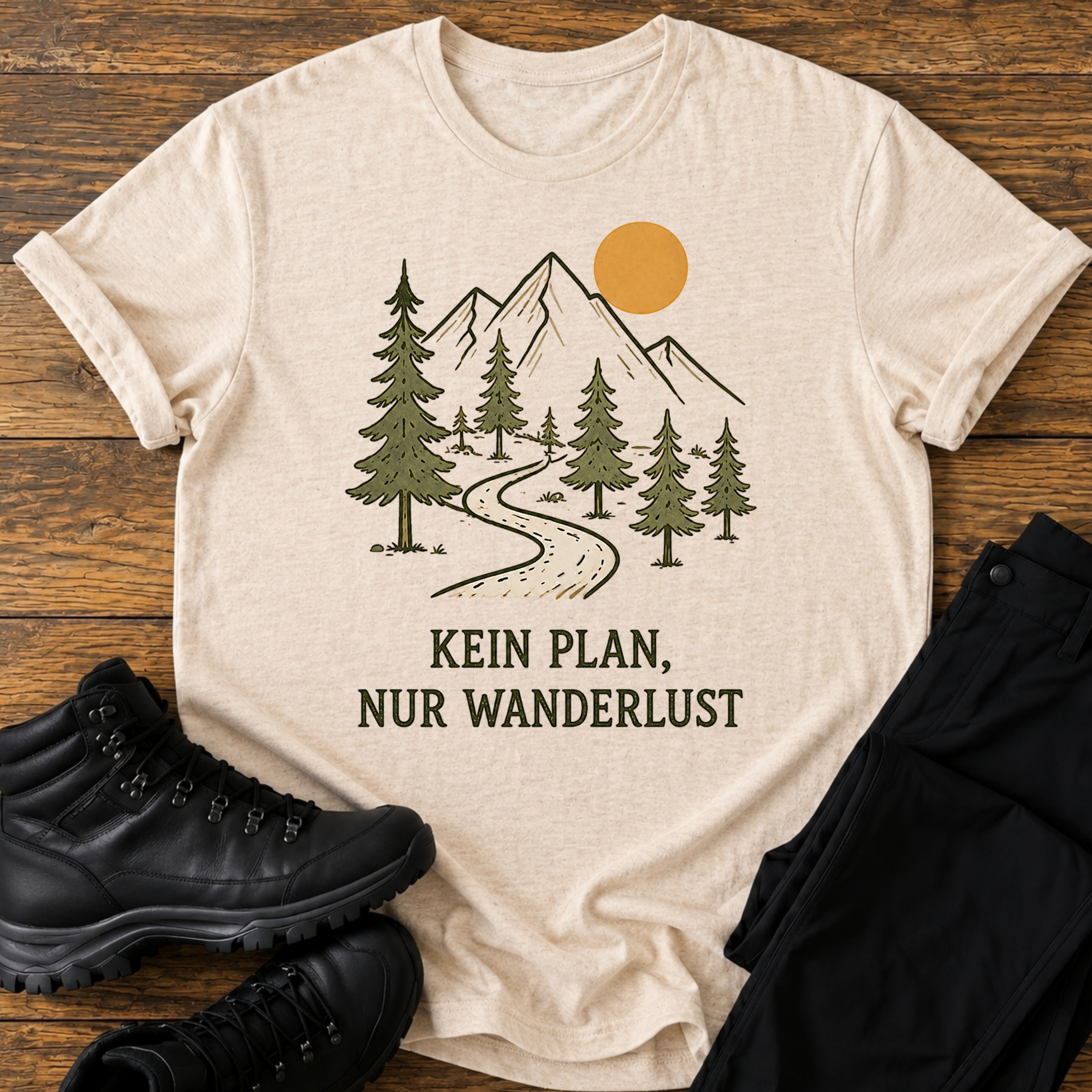 Kein Plan, nur Wanderlust T-Shirt