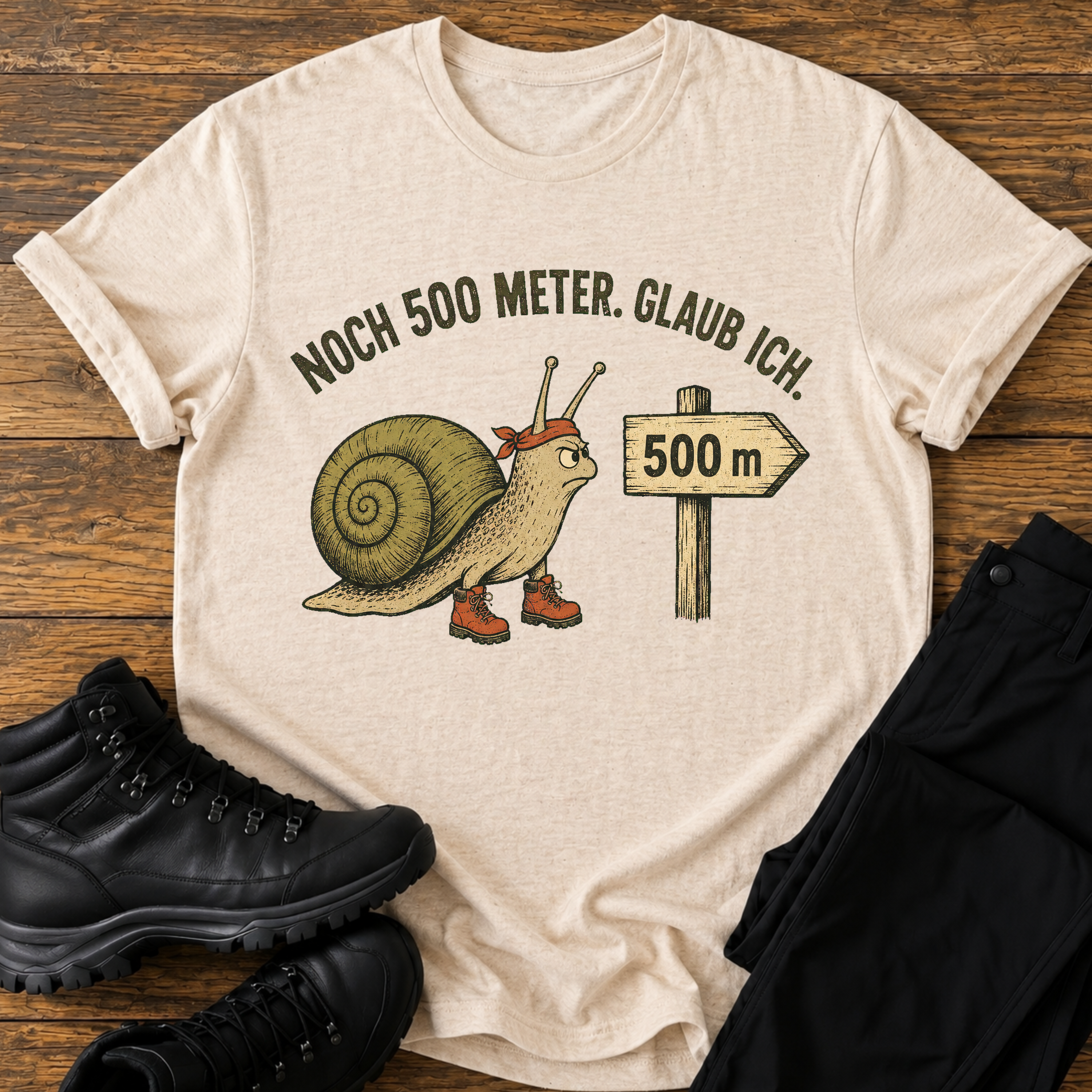 Noch 500 Meter T-Shirt