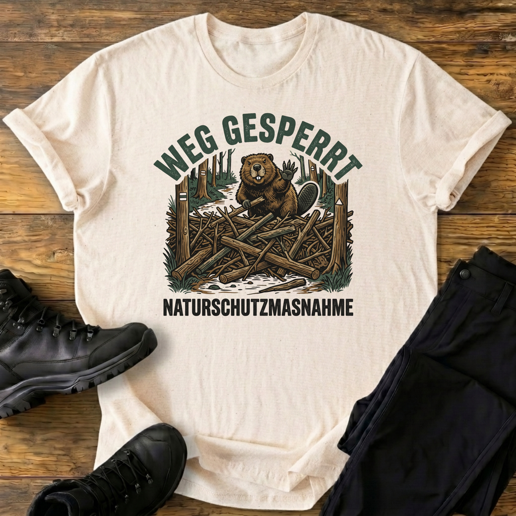 Naturschutzmasnahme T-Shirt