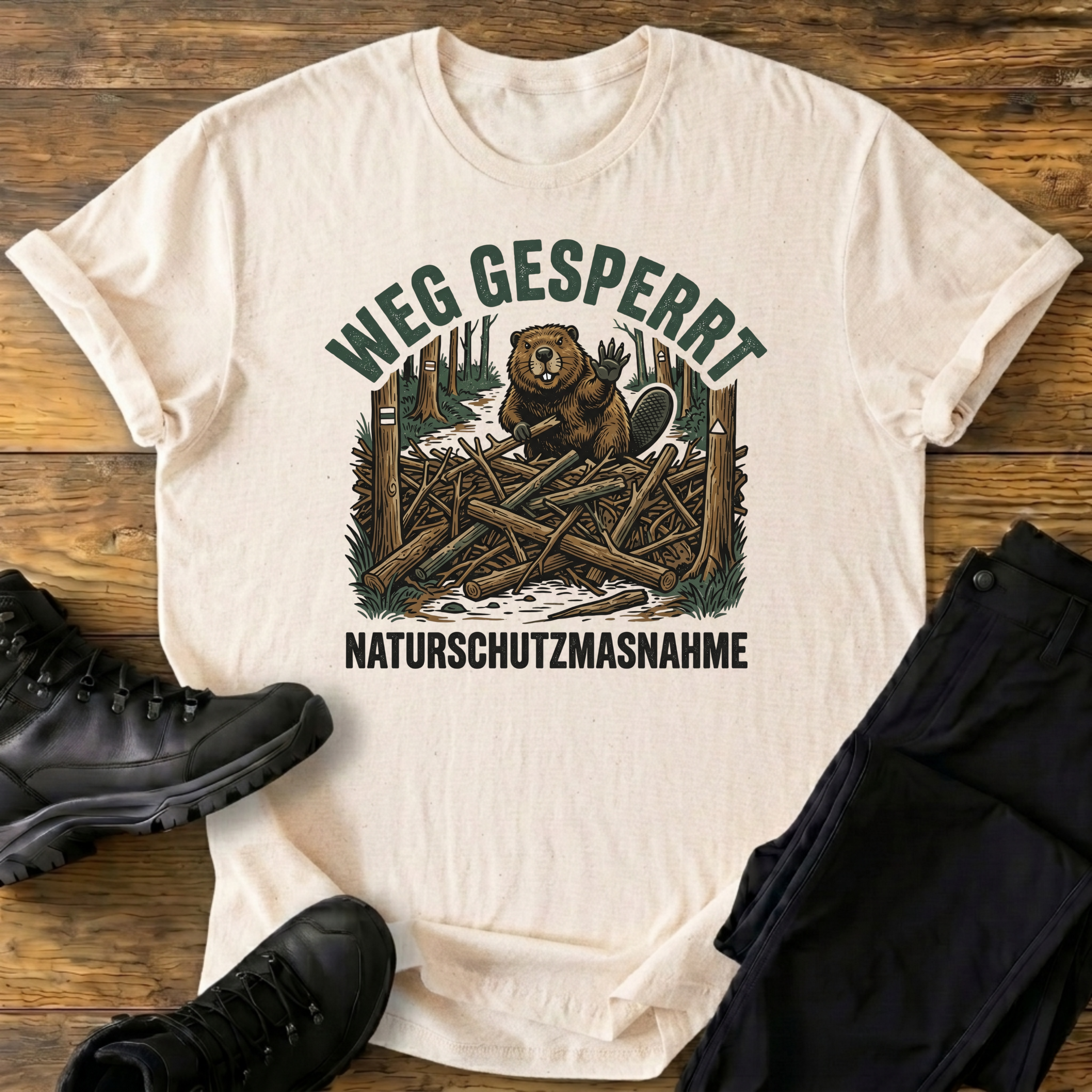 Naturschutzmasnahme T-Shirt