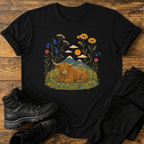 Hochlandrind und Wildblumen T-Shirt