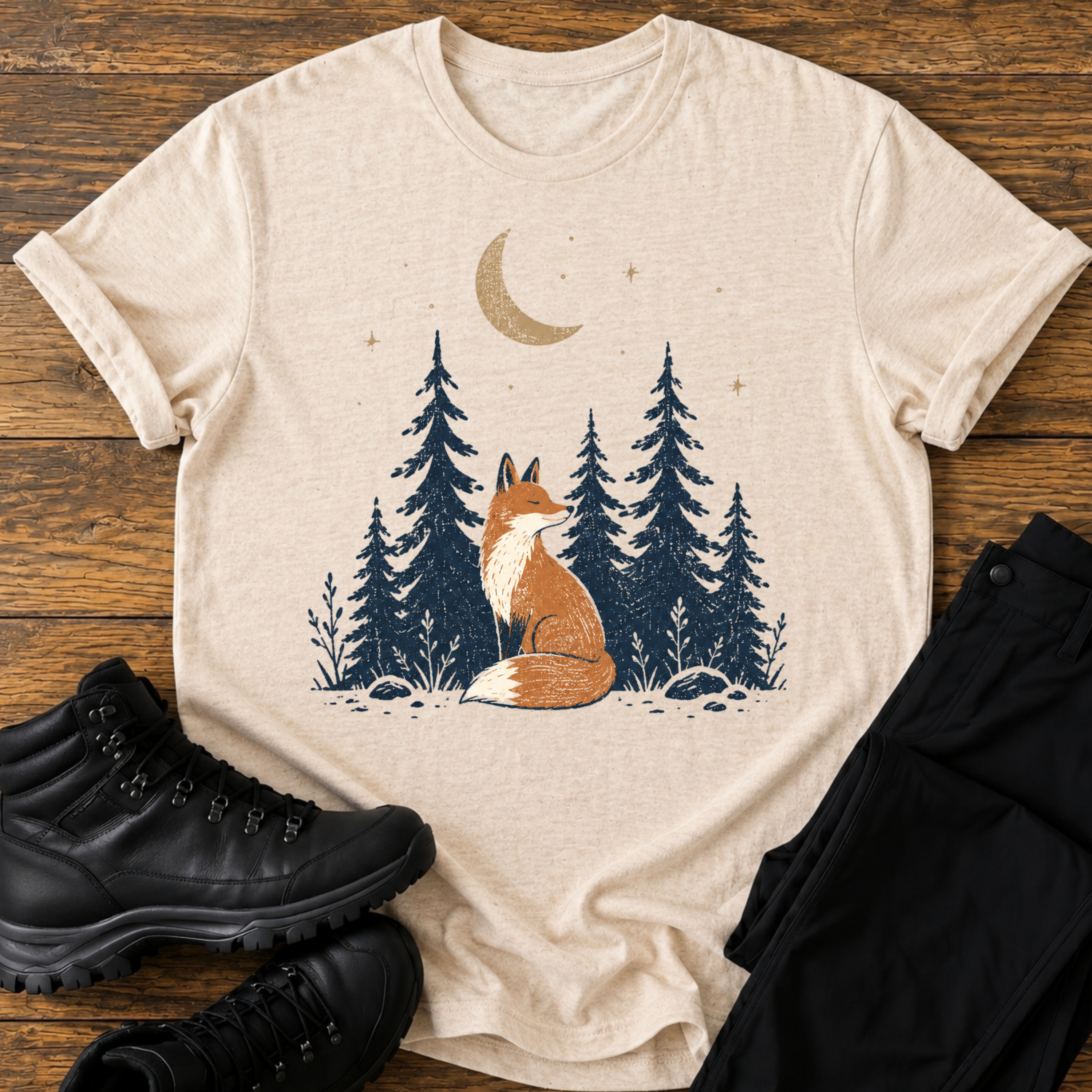 Sternenwächter Fuchs T-Shirt
