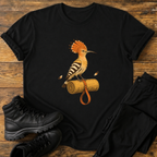 Wiedehopf mit Isomatte T-Shirt