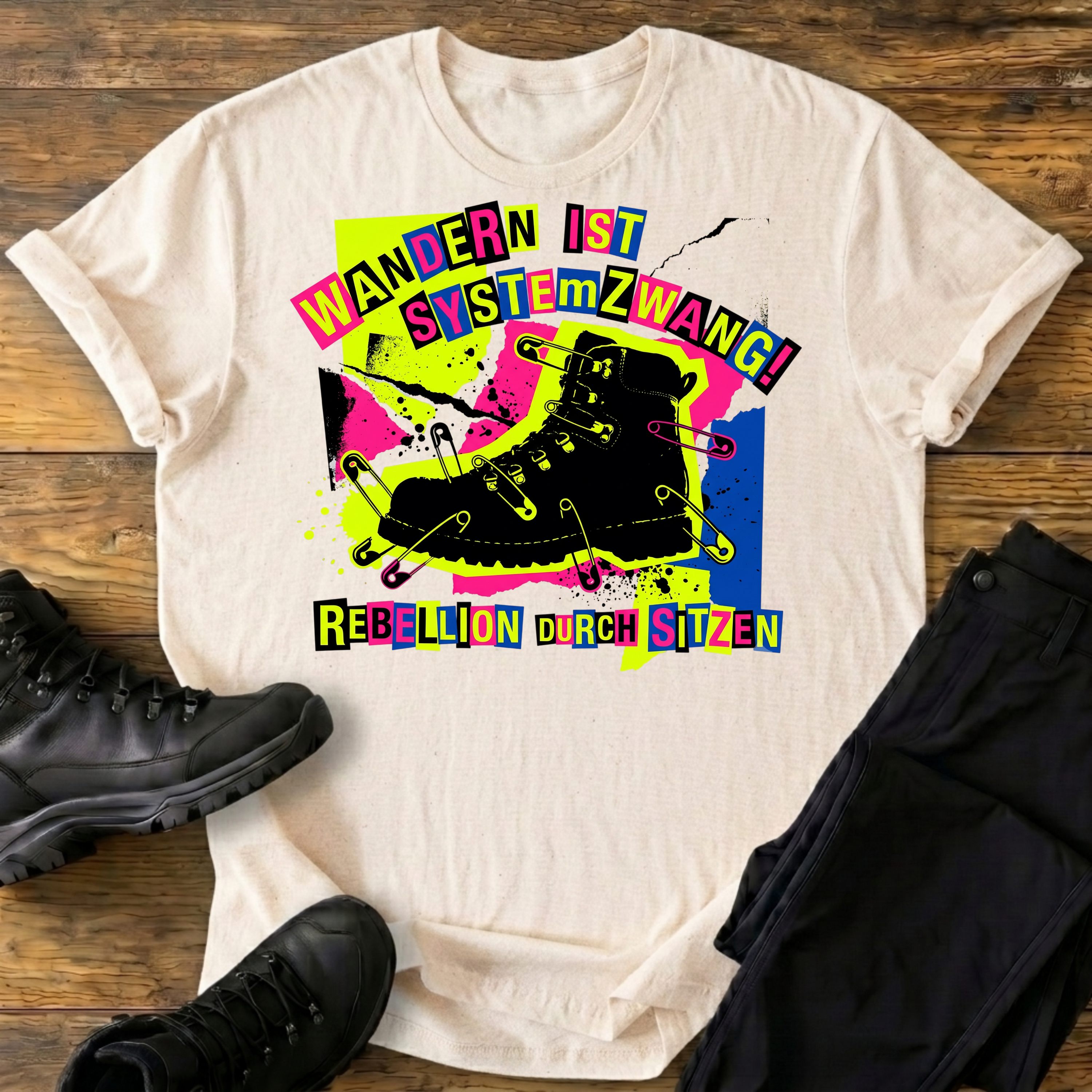 Rebellion durch Sitzen T-Shirt