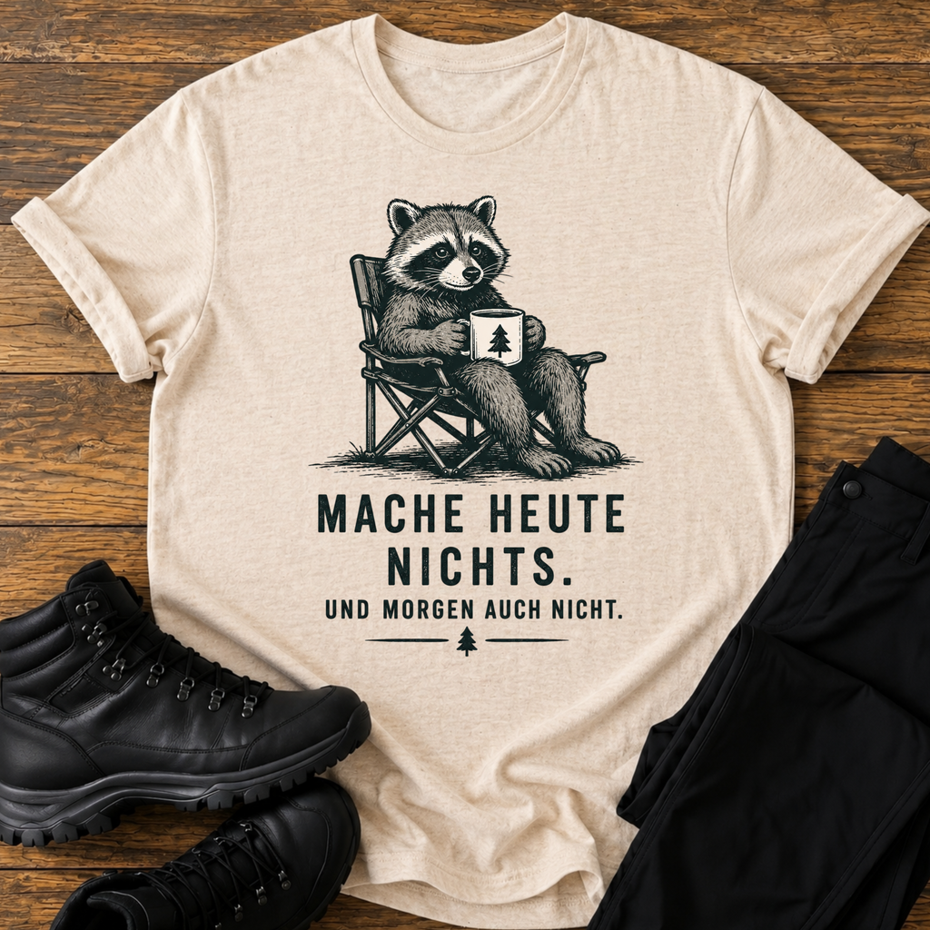 Mache heute nichts T-Shirt