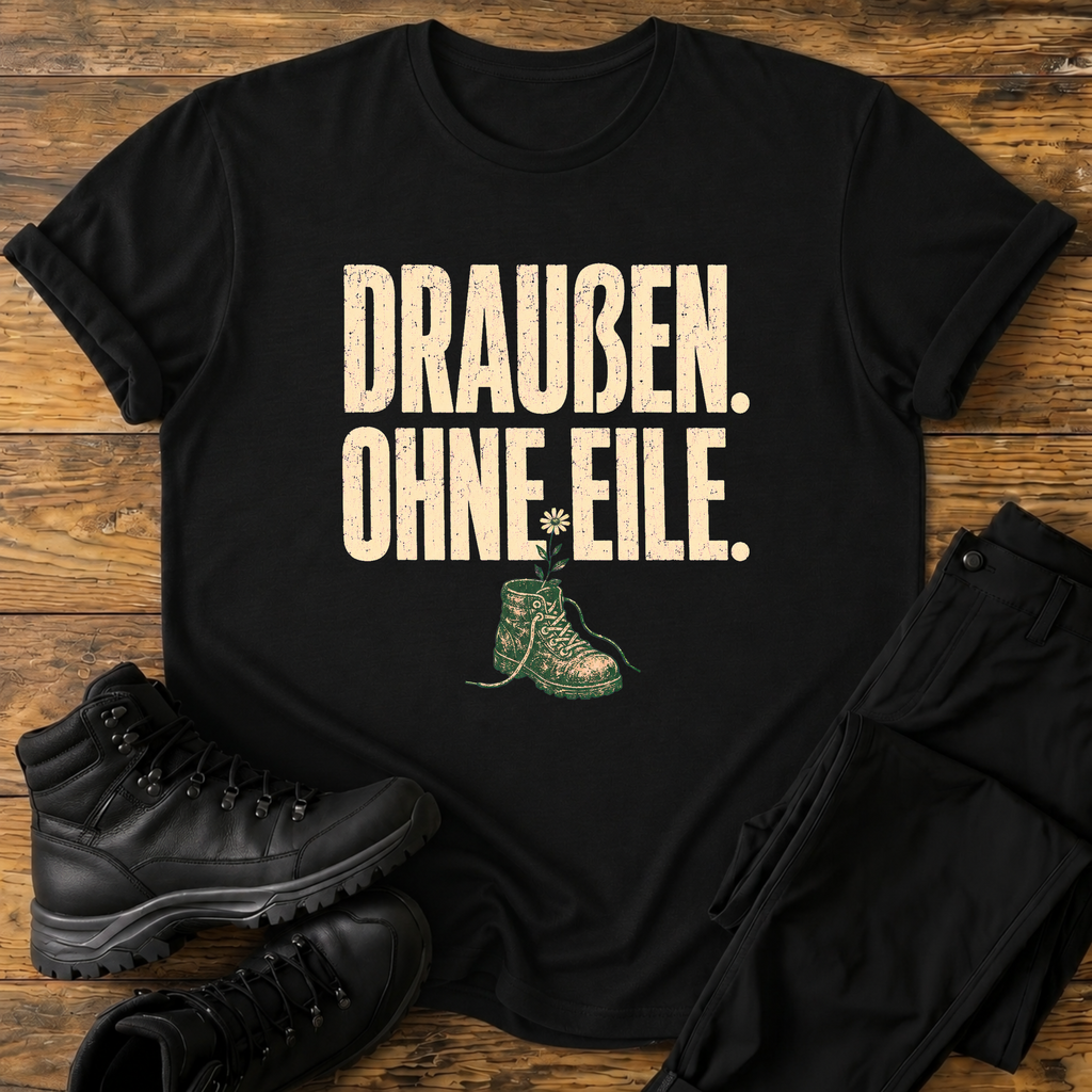 Draußen ohne eile T-Shirt