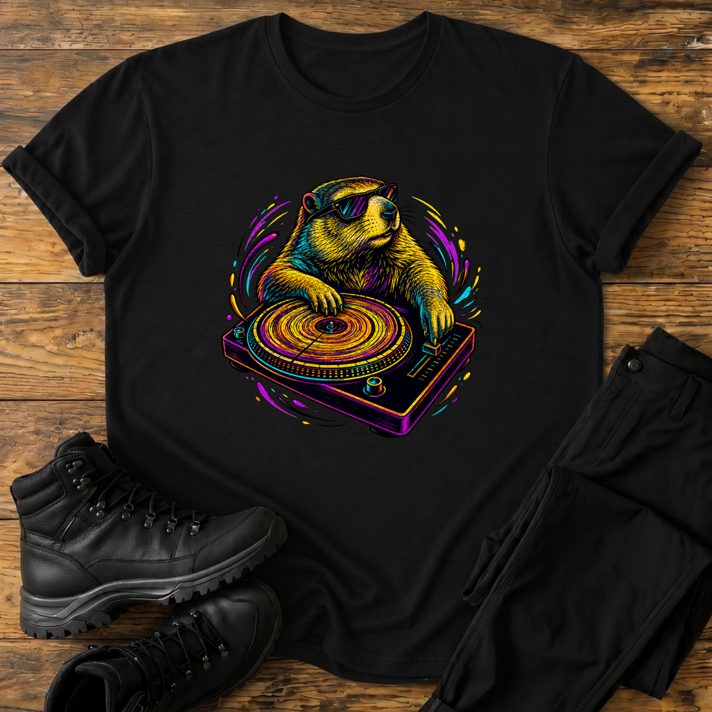 Murmeltier DJ T-Shirt