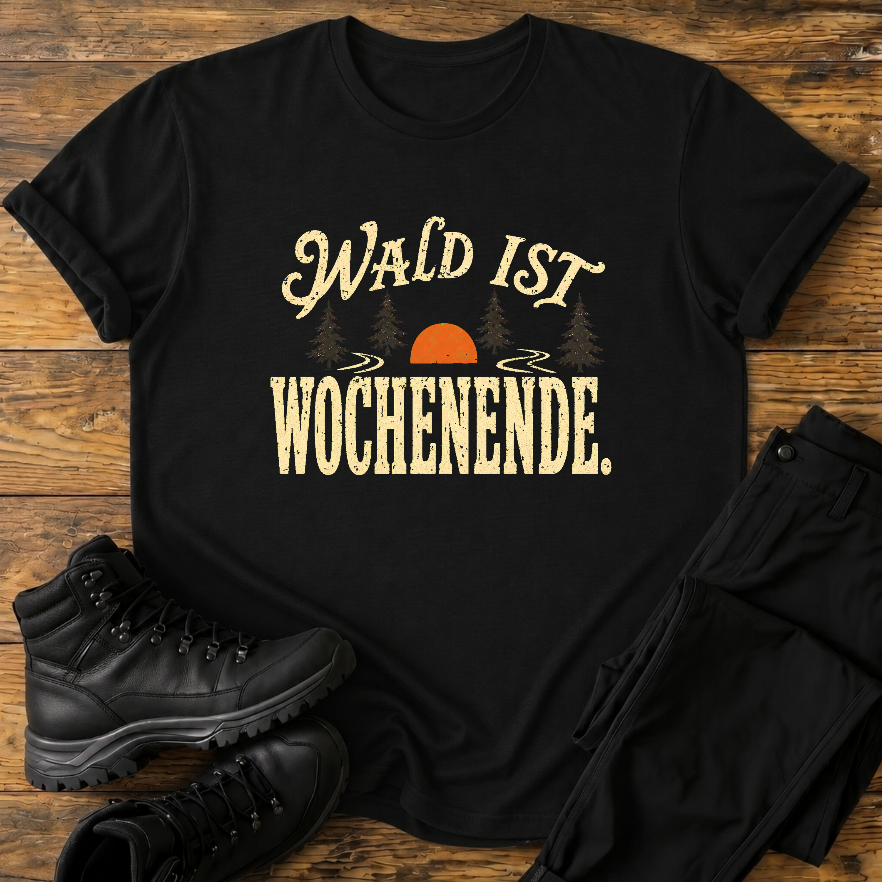 Wald ist Wochenende T-Shirt