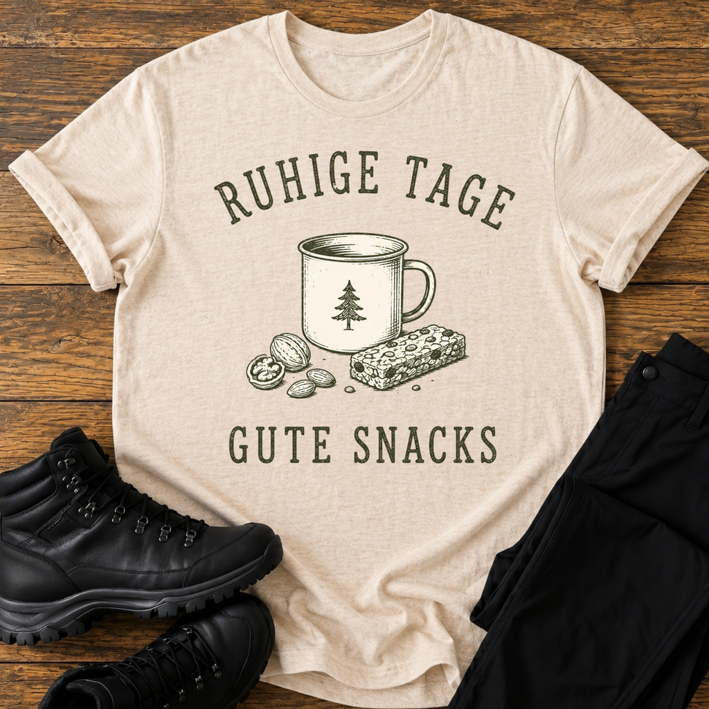 Ruhige Tage, gute Snacks T-Shirt