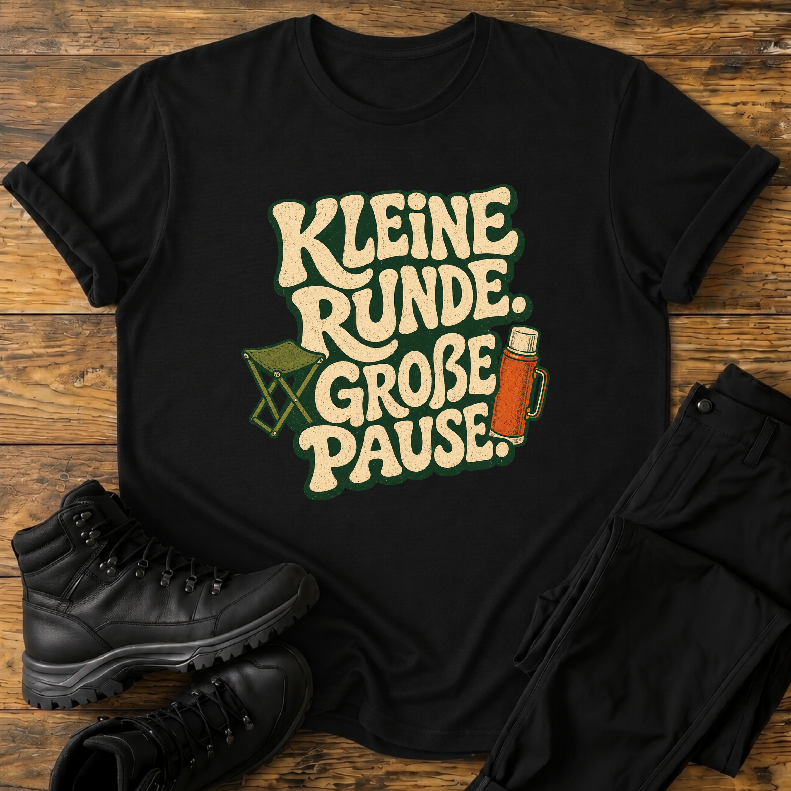 Kleine Runde. Große Pause T-Shirt