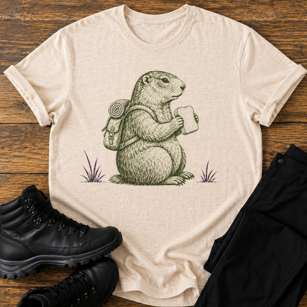 Die Murmeltier-Brotzeit T-Shirt