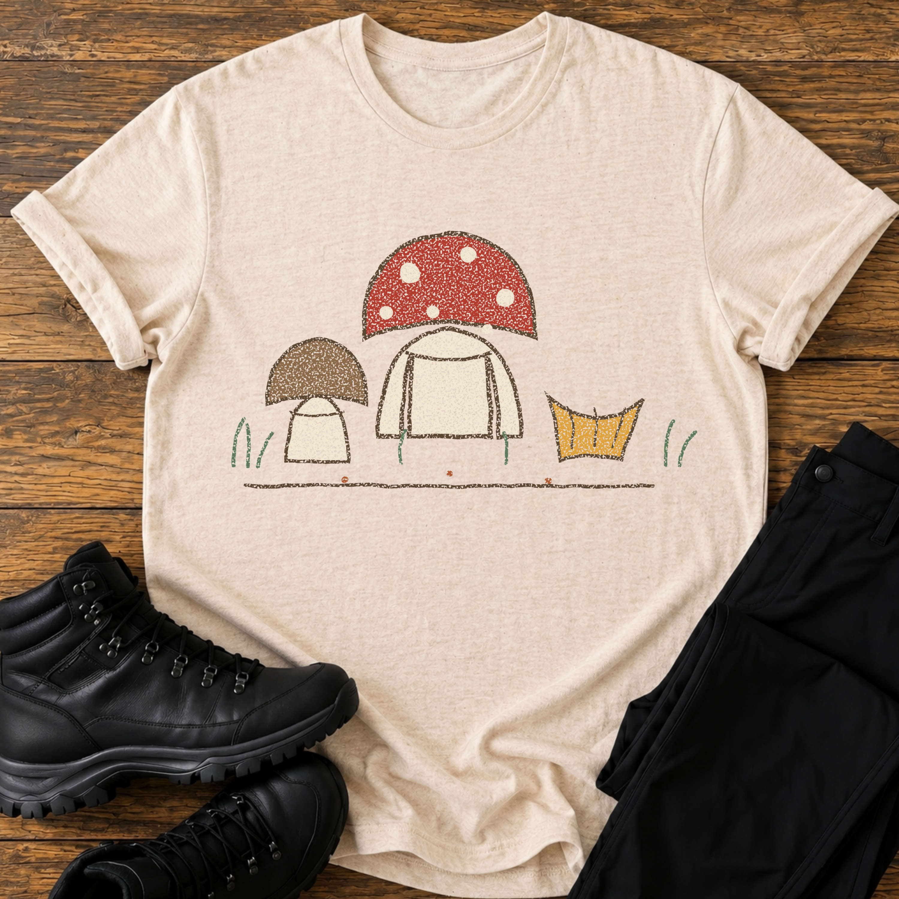 Das kleine Pilz-Trio T-Shirt