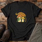 Pilze unterm Blatt T-shirt