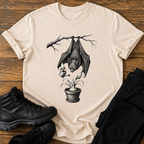 Vampirfledermaus Knoblauch T-Shirt