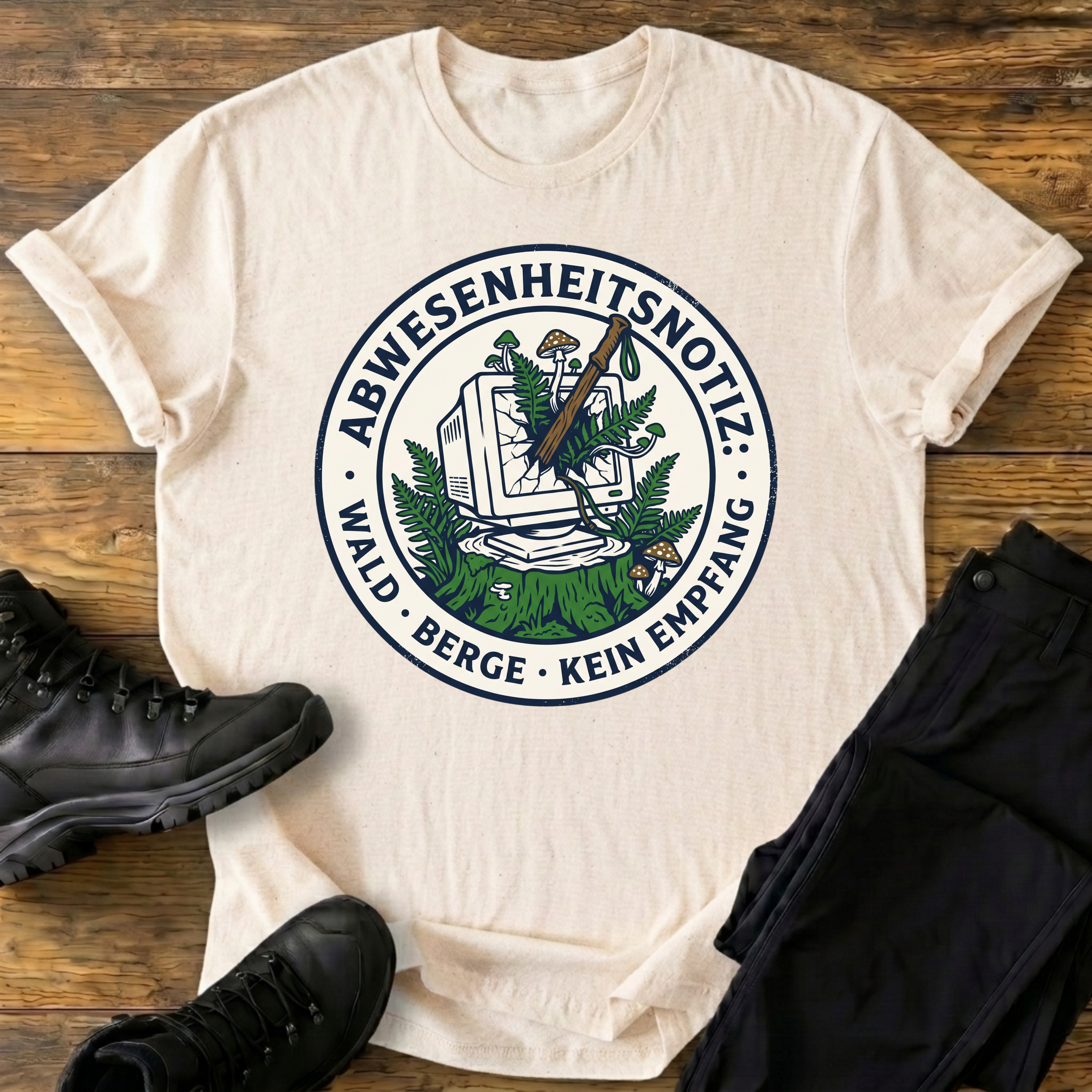 Abwesenheitsnotiz T-Shirt