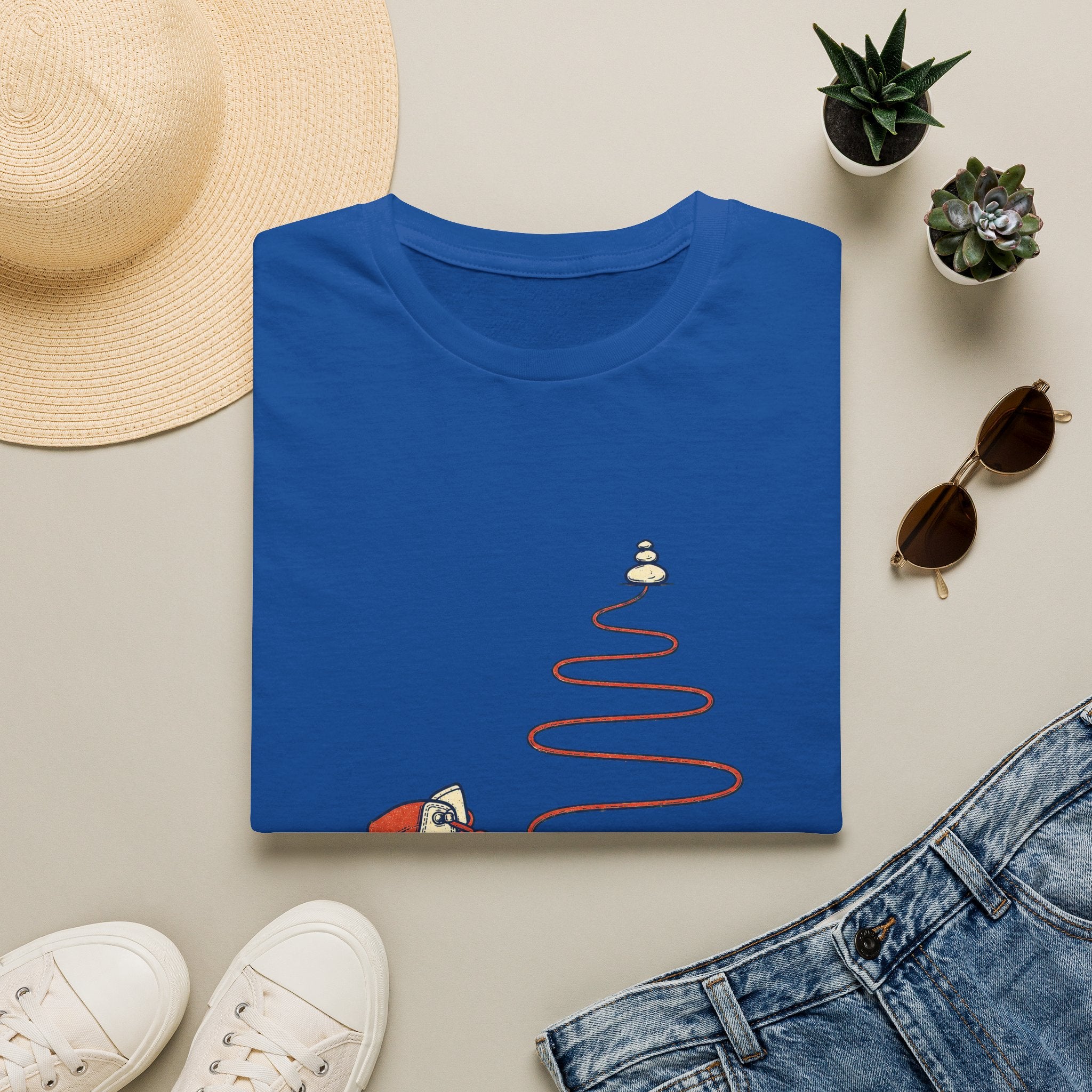 Schnürsenkel-Serpentinen  T-Shirt