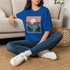 Retro-Natur-Raster T-Shirt