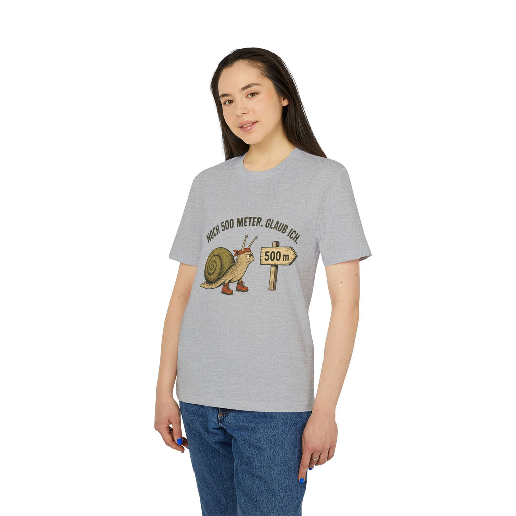 (Un)entschlossene Wanderschnecke T-shirt