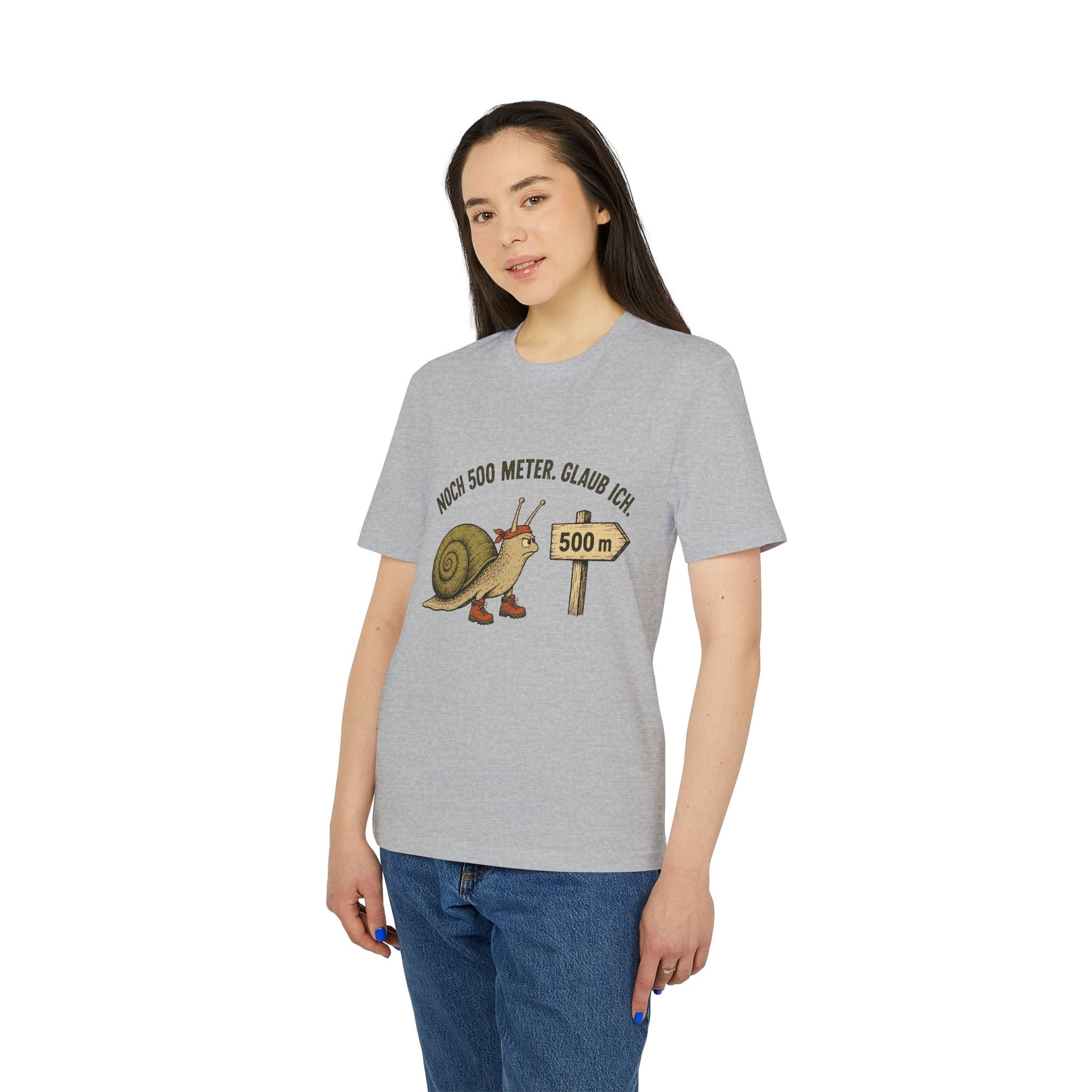 (Un)entschlossene Wanderschnecke T-shirt