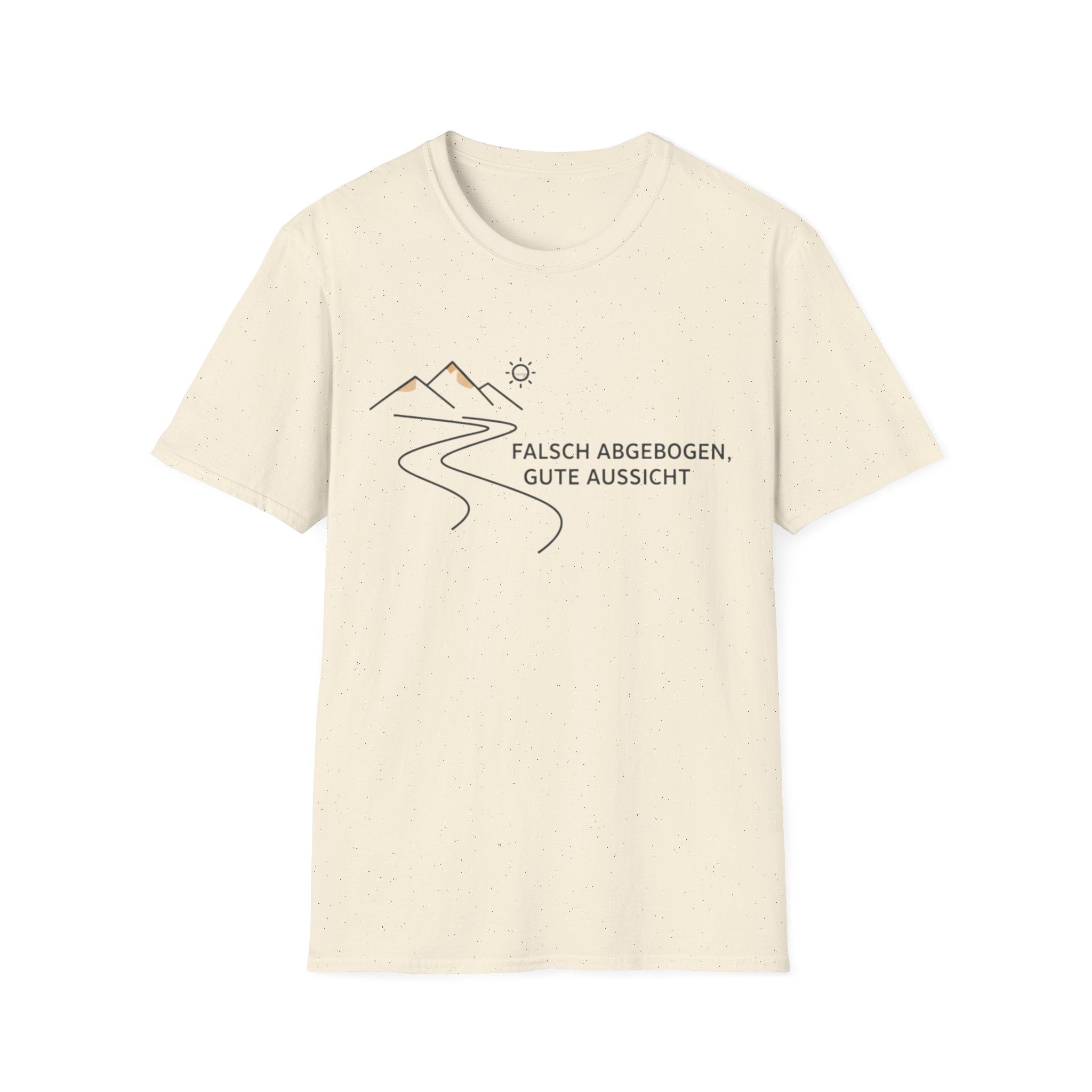 Falsch abgebogen T-Shirt